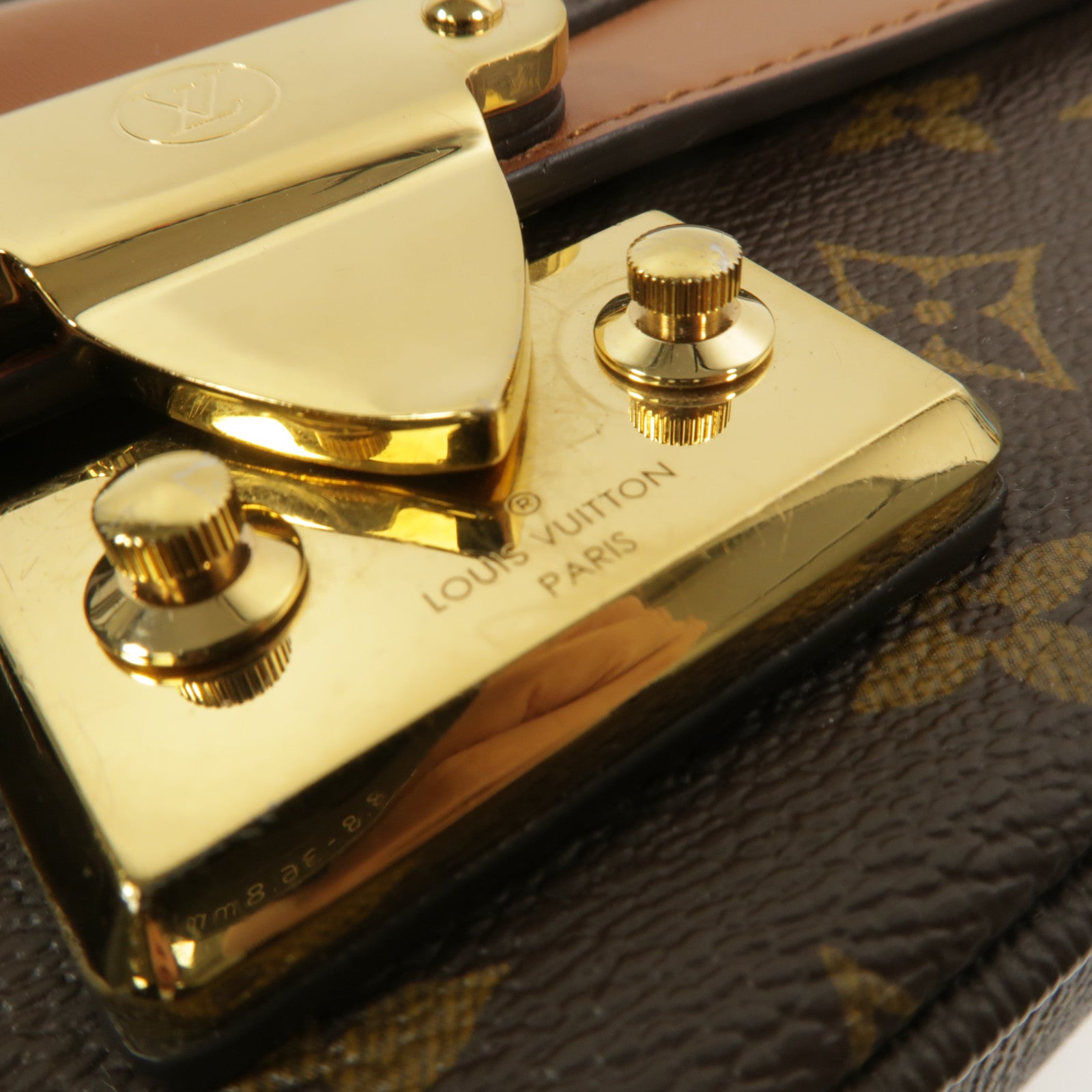 LOUIS VUITTON Monogram Marceau鏈帶肩背袋