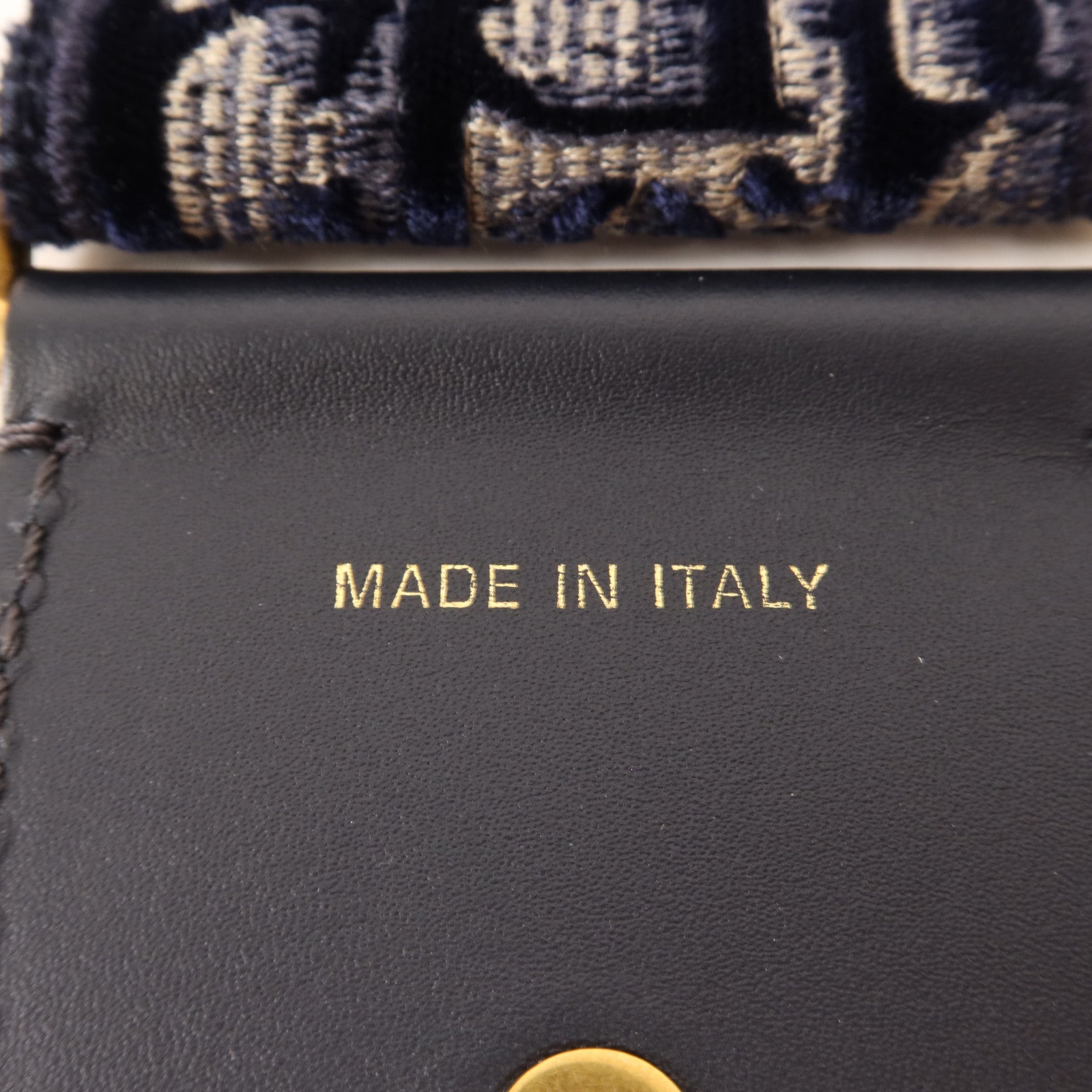 Dior 帆布Shoulder Strap金扣肩背帶