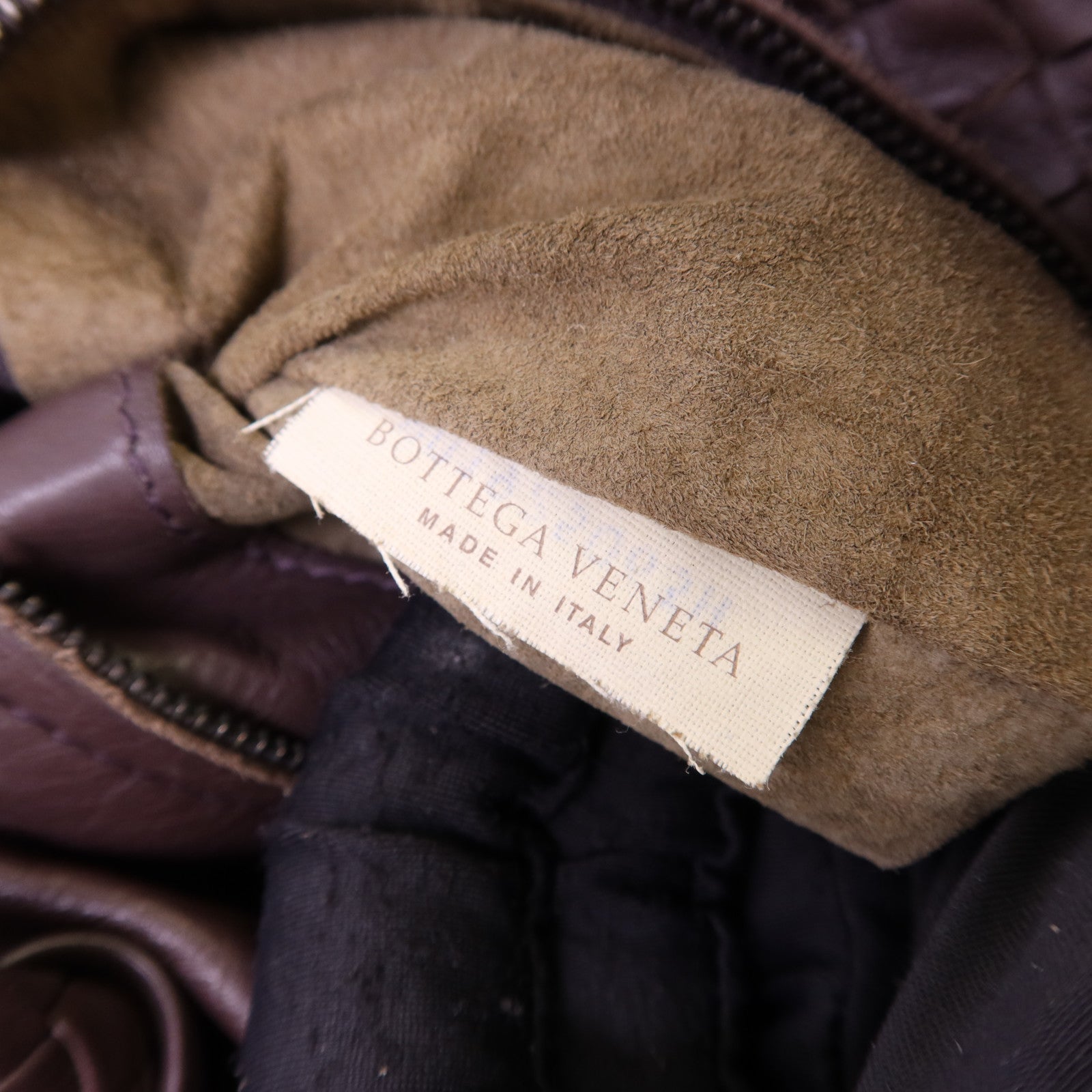BOTTEGA VENETA 織紋皮革Hobo肩背袋