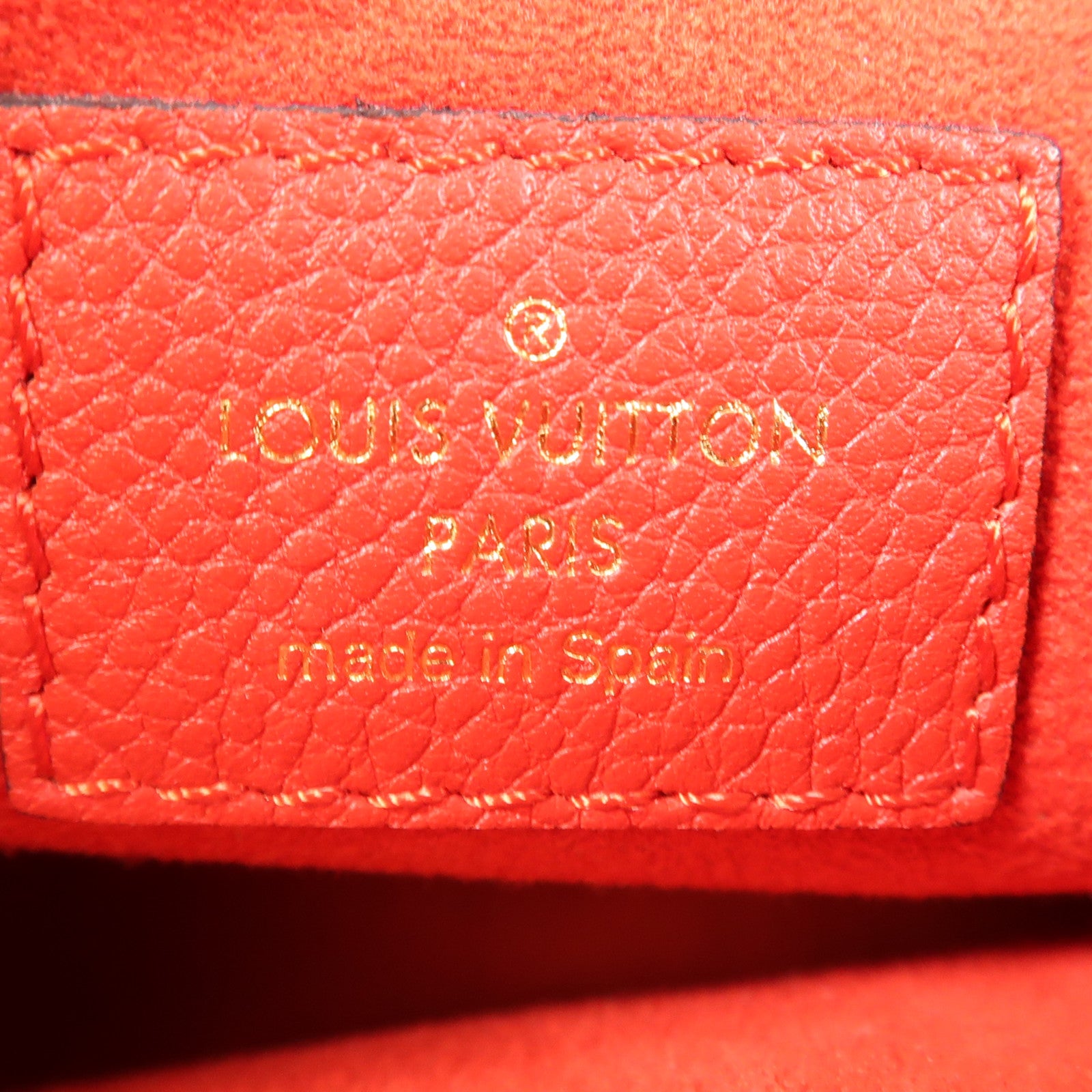 LOUIS VUITTON LV GHW Saint Placide Shoulder Bag M43713 Monogram Brown/Red