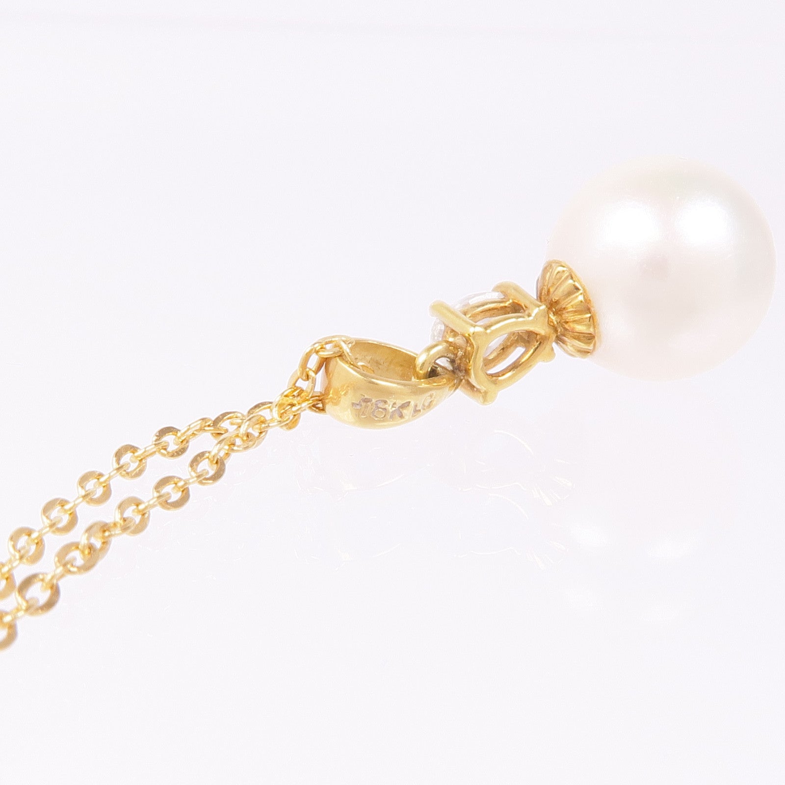JEWELRY Pearl Necklace 18K Yellow Gold