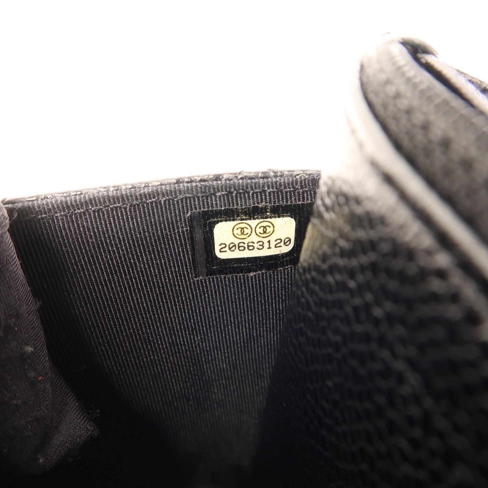 CHANEL 牛皮皮革WOC Wallet On Chain銀扣鏈帶肩背袋