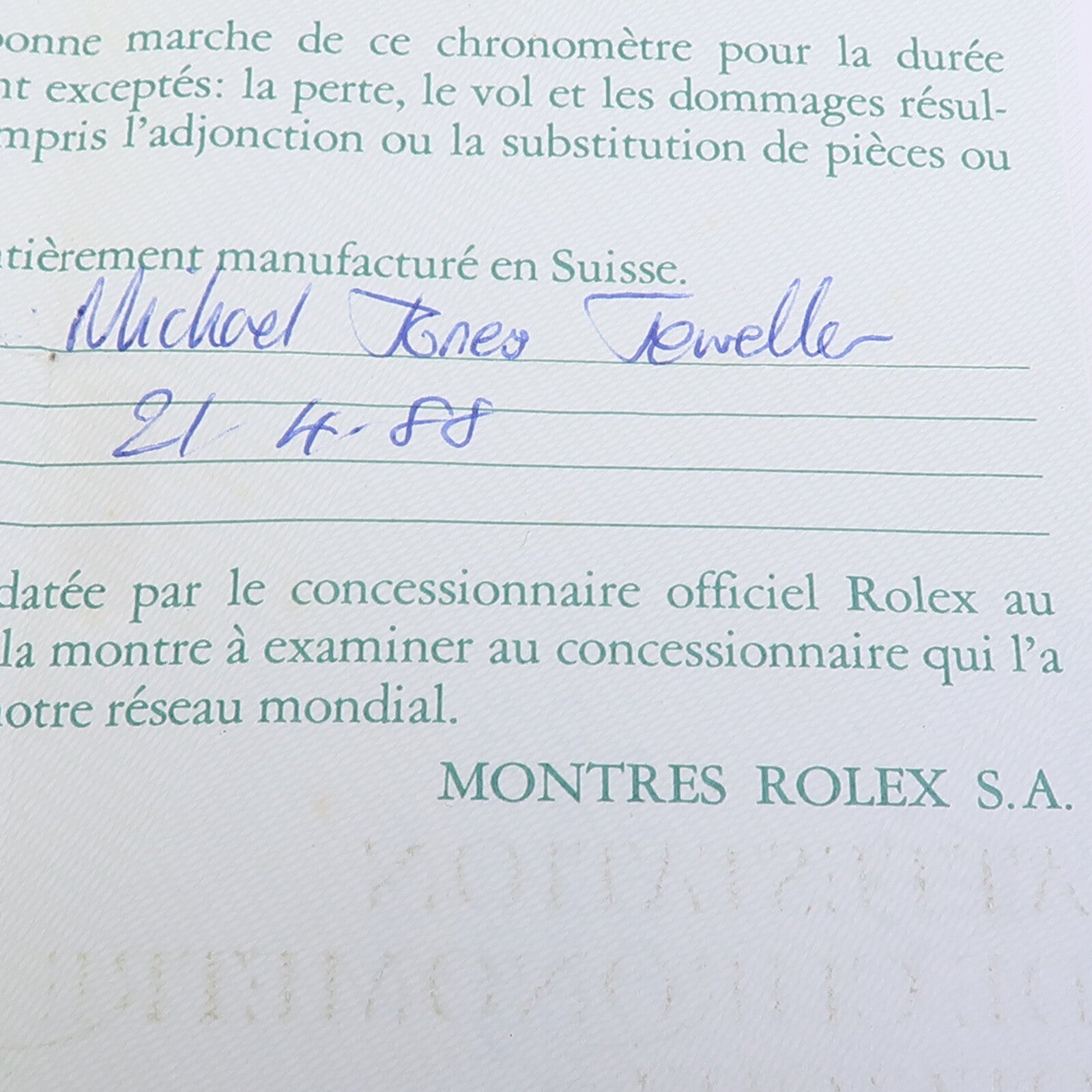 ROLEX Datejust 69173