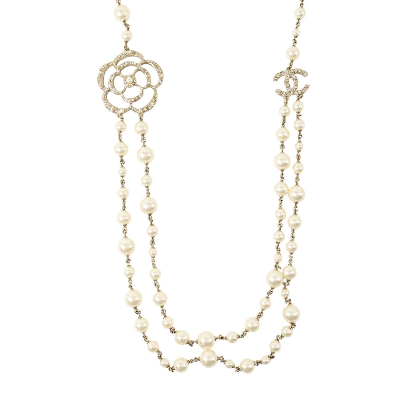 CHANEL PVC/金屬Necklace項鏈