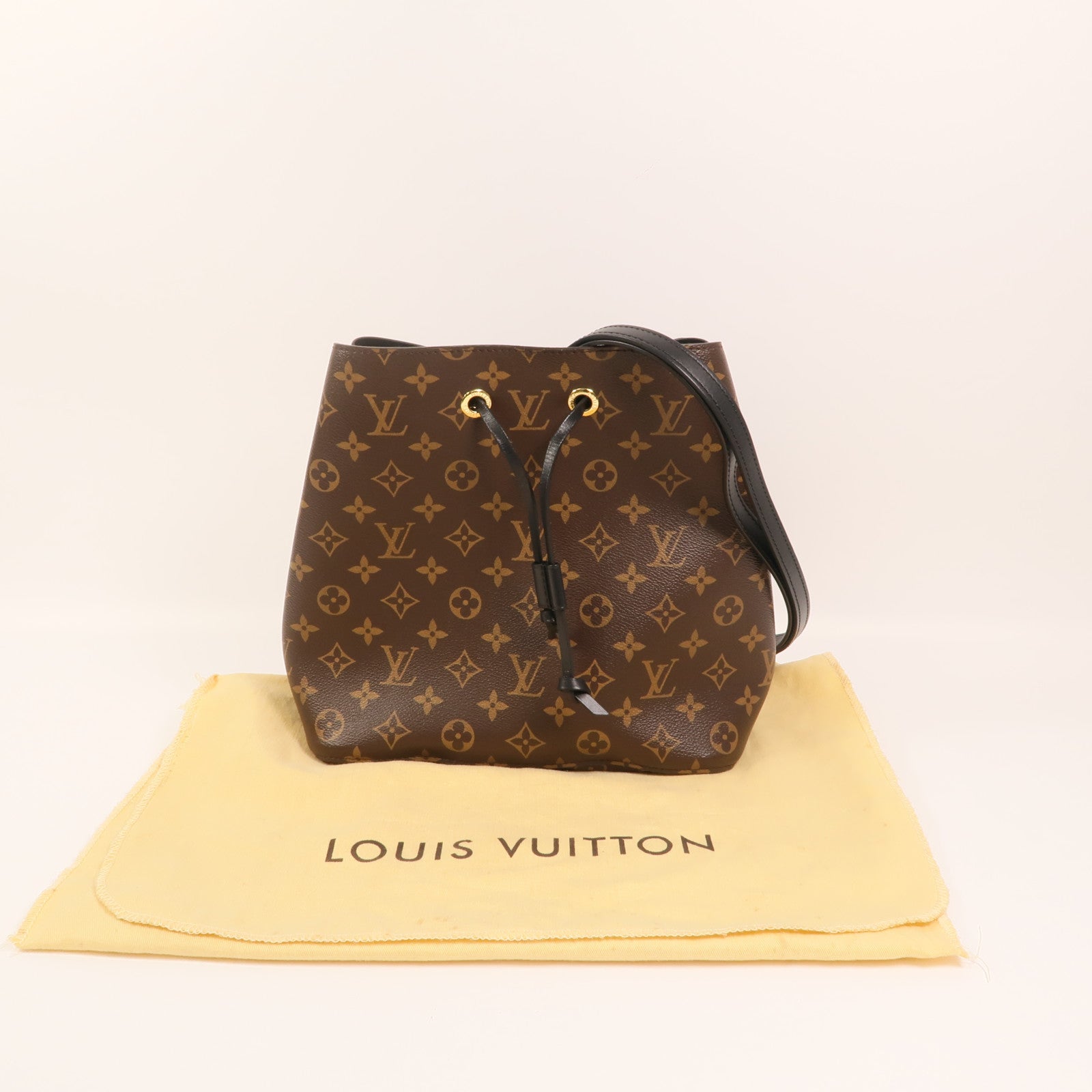 LOUIS VUITTON Monogram Neo Noe MM金扣肩背袋