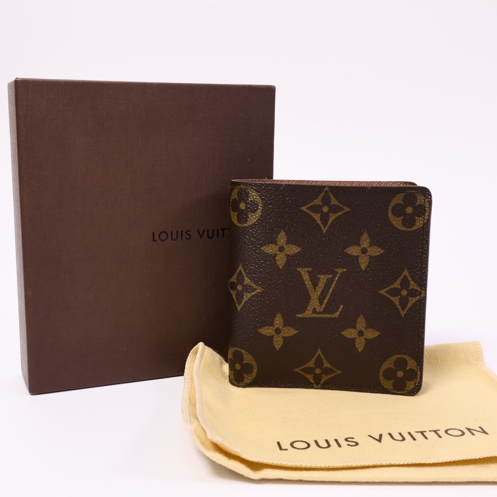 LOUIS VUITTON Monogram Bifold Wallet錢包