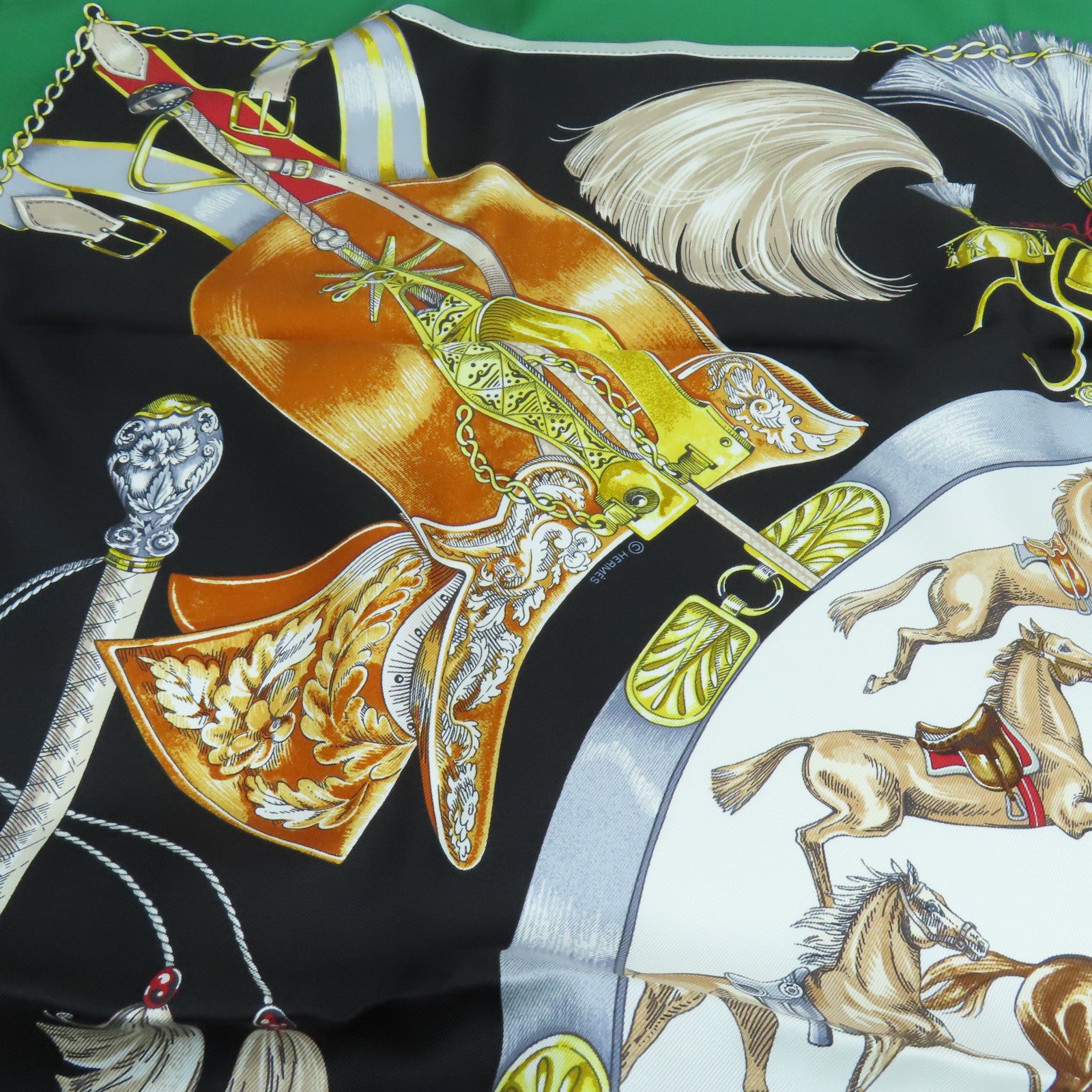 HERMES 【激減優惠】絲質Scarf 90x90絲巾彩色