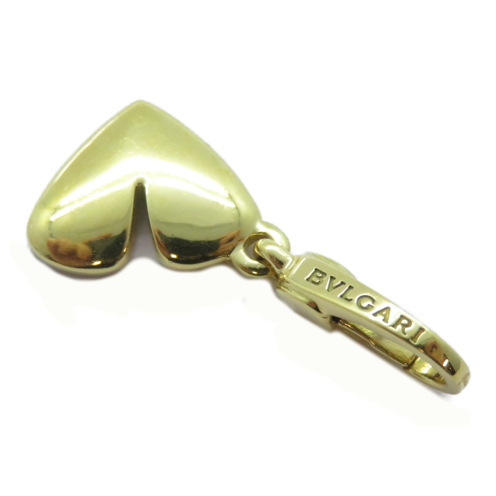 BVLGARI 18K黃金Heart Pendant Top吊墜