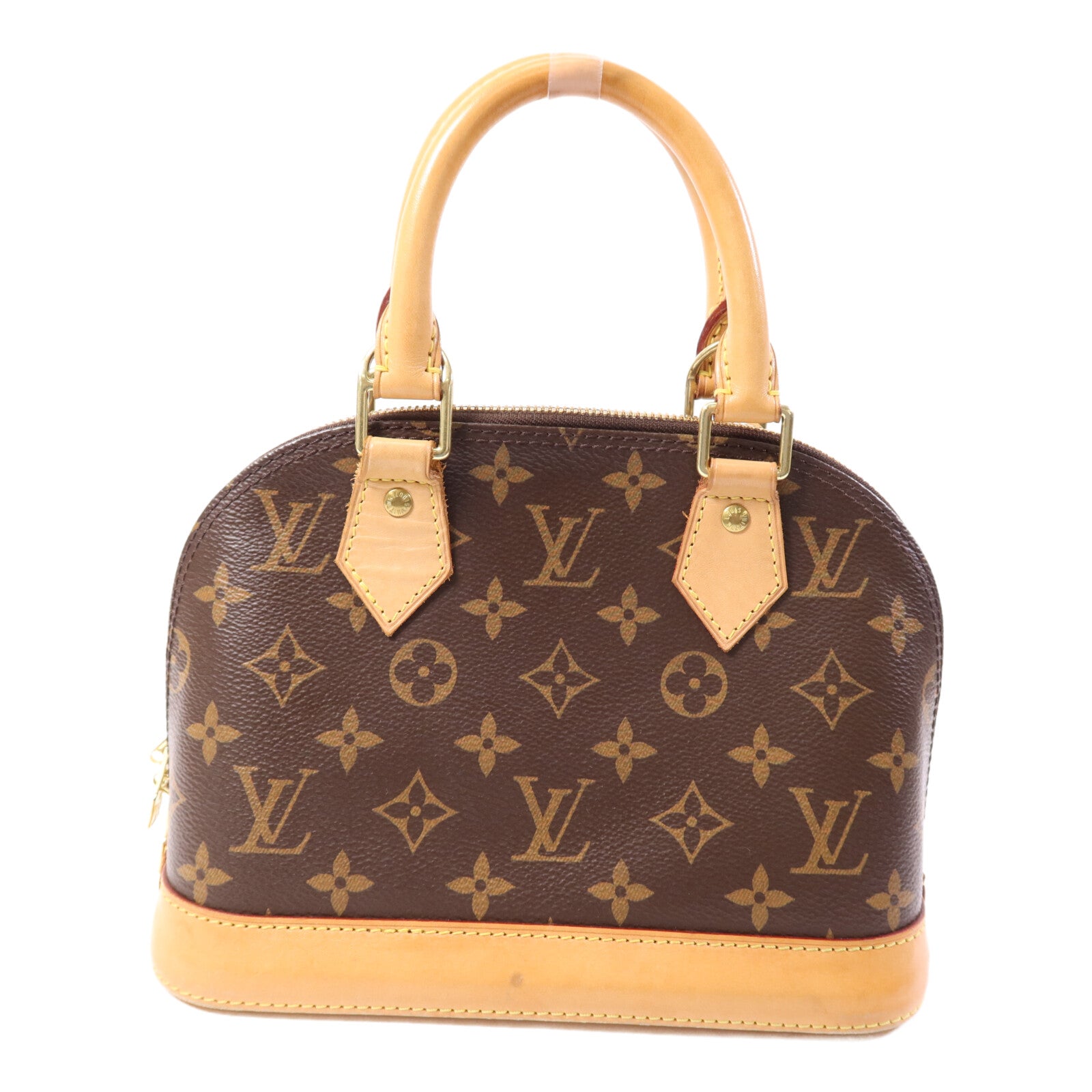 LOUIS VUITTON Monogram Alma BB金扣手挽肩背兩用袋