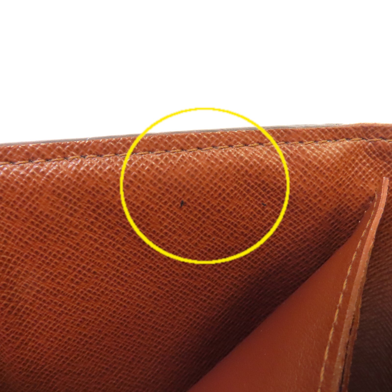 LOUIS VUITTON Monogram Short Wallet金扣短錢包啡色