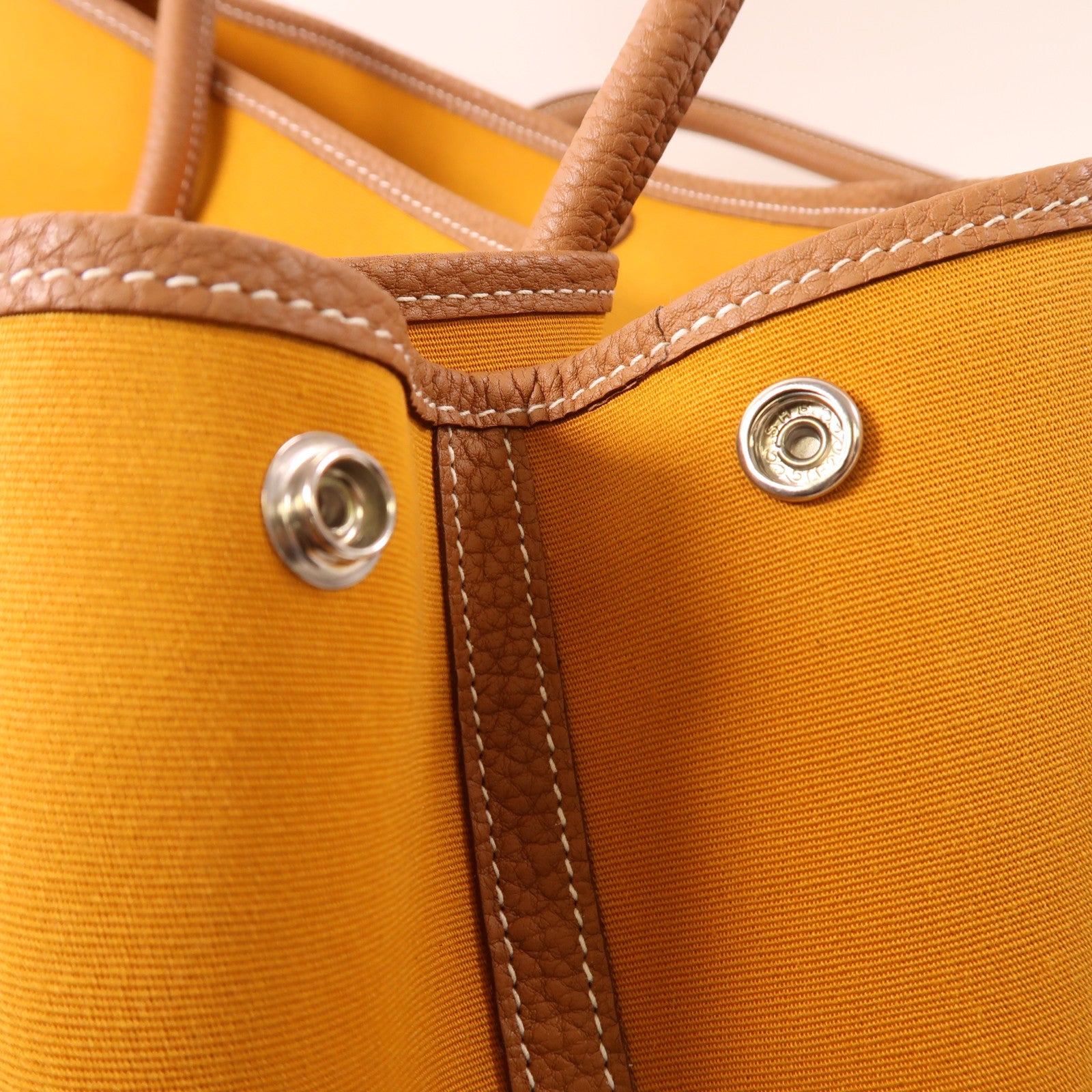 HERMES PHW Garden Party PM Tote Bag Canvas