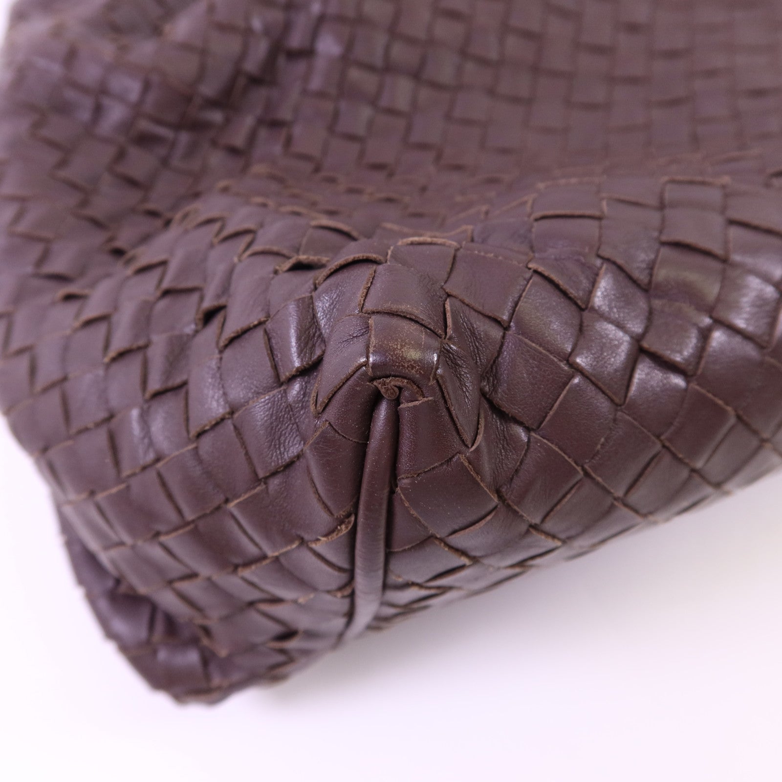 BOTTEGA VENETA 織紋皮革Hobo肩背袋