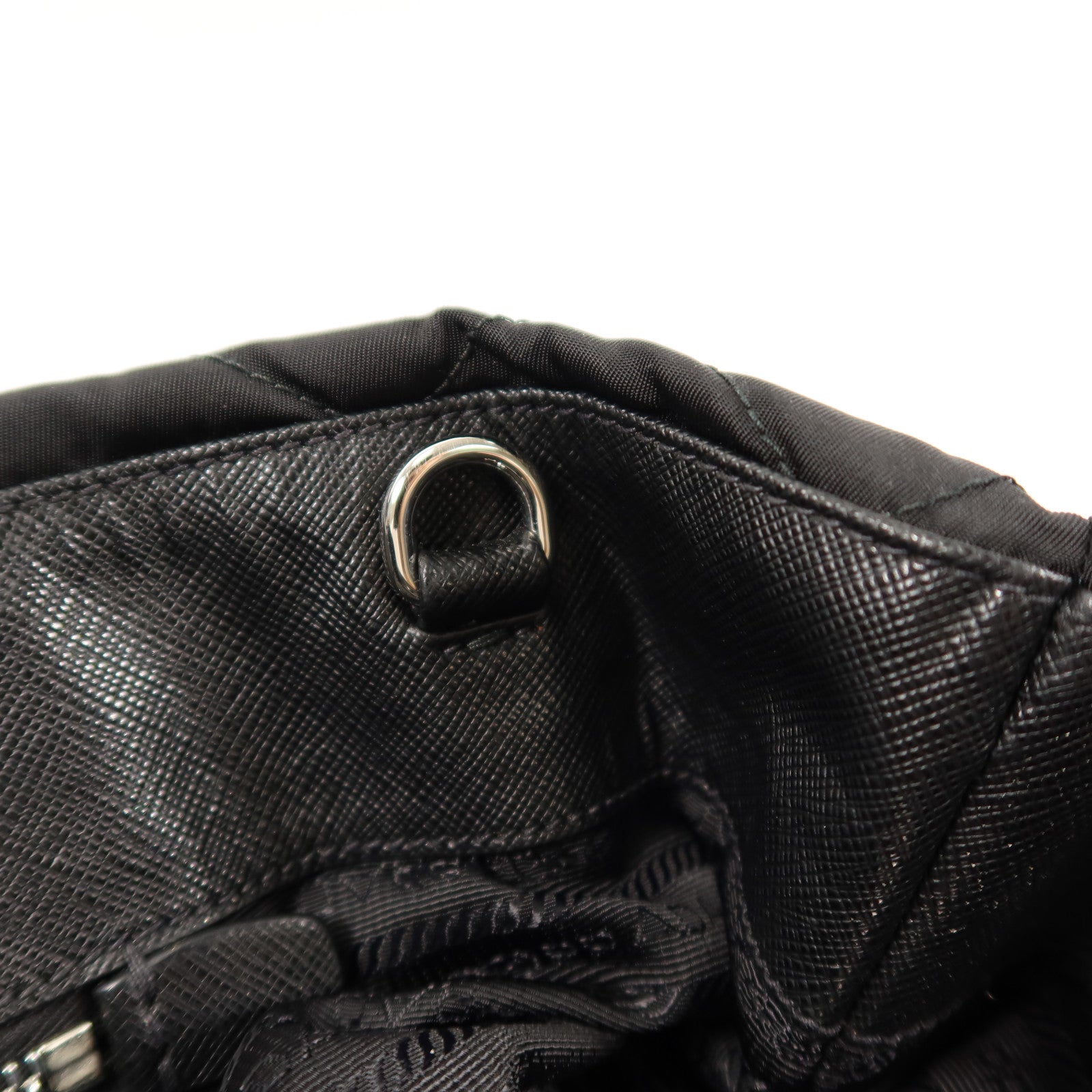 PRADA 尼龍Shoulder Bag鏈帶肩背袋