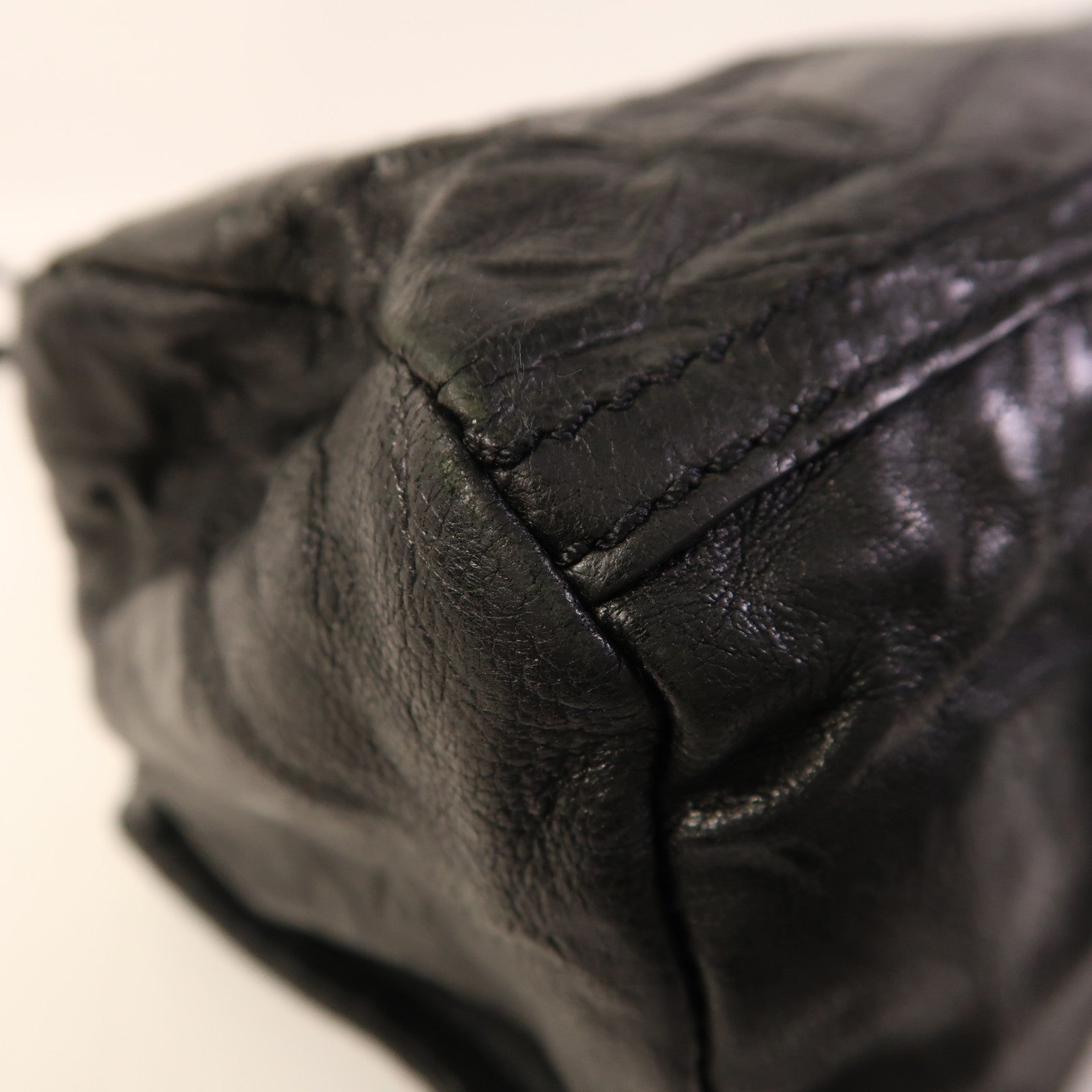 GIVENCHY 皮革Pandora Mini銀扣肩背袋