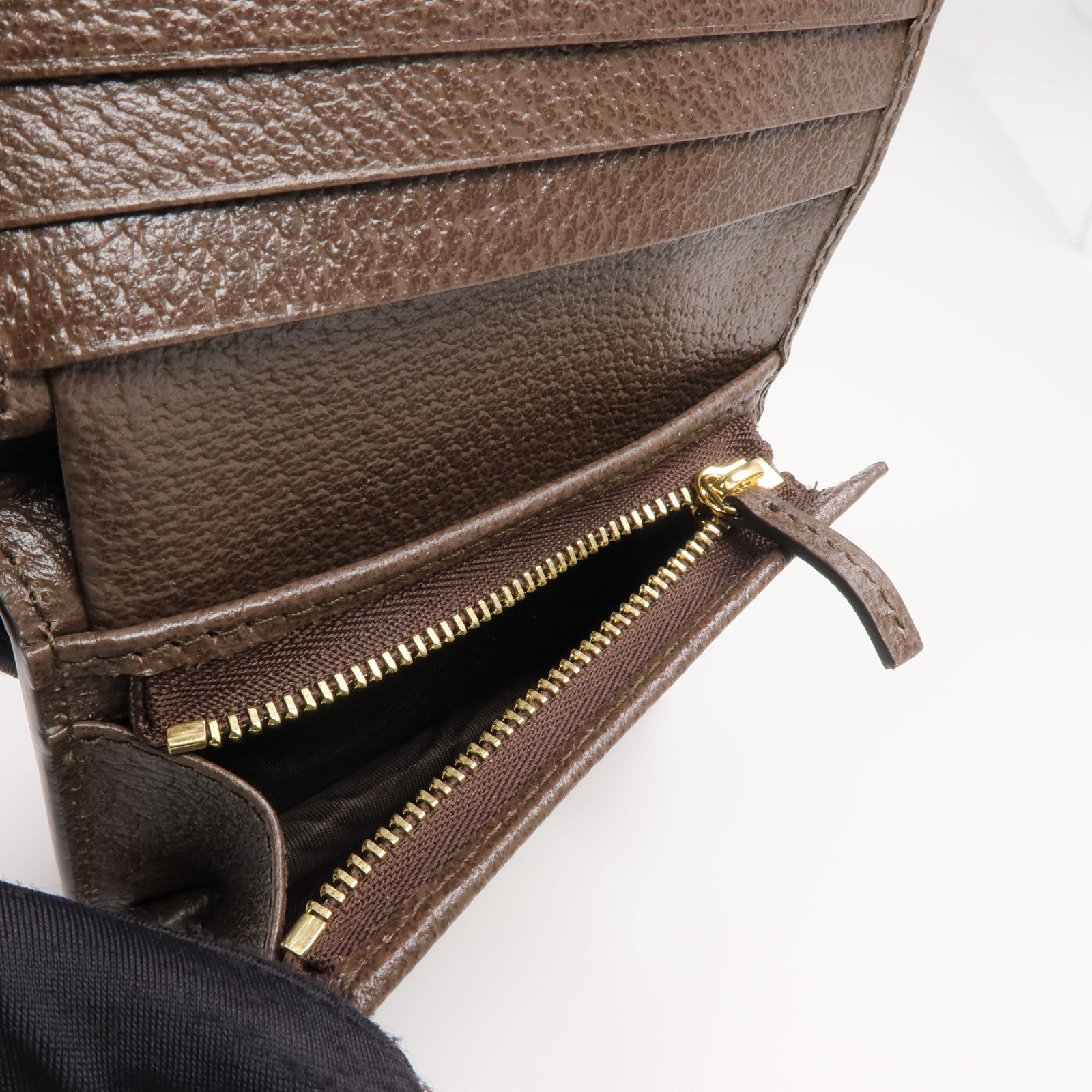GUCCI 塗層帆布Ophidia GG Wallet金扣錢包