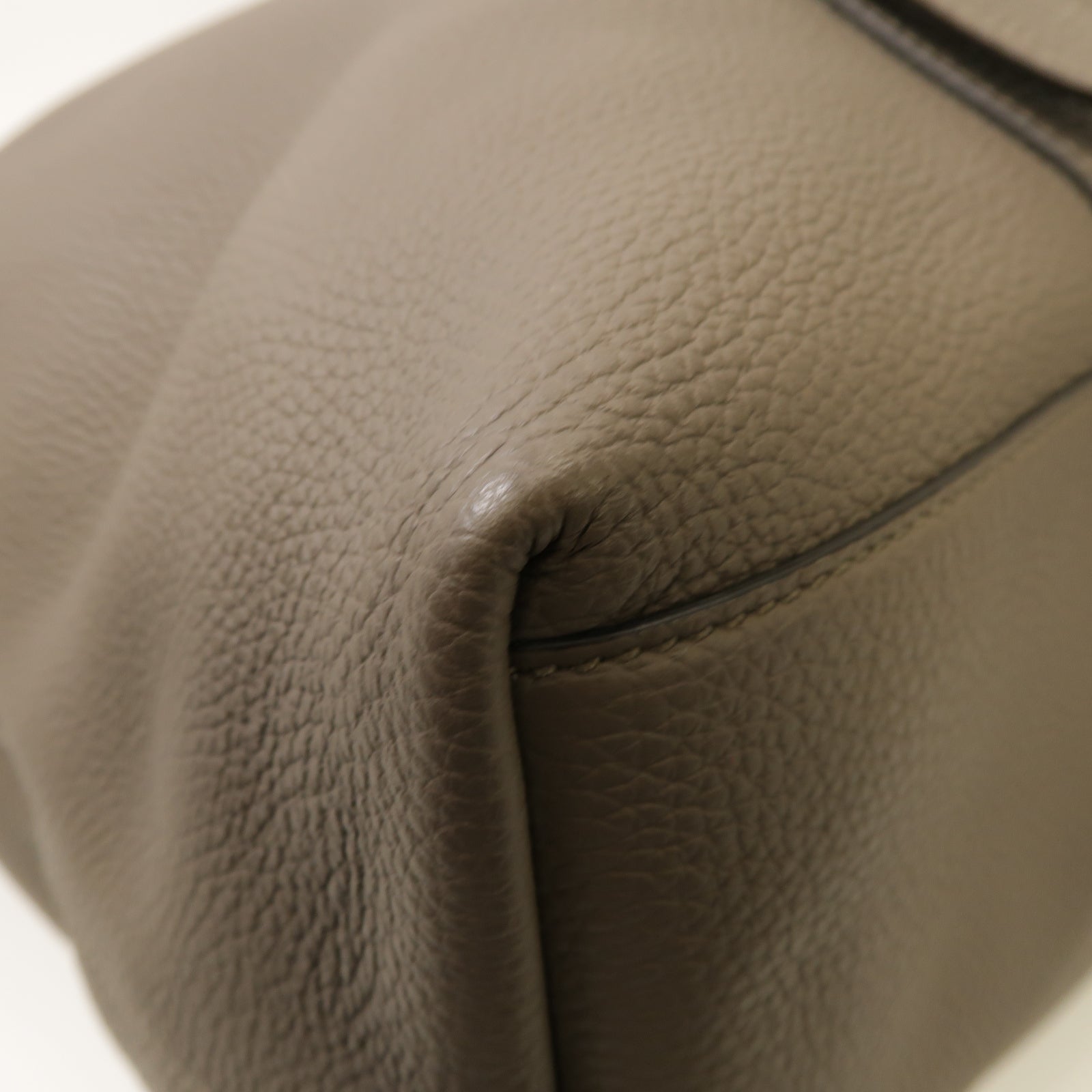 GUCCI 牛皮皮革Shoulder Tote肩背袋灰色