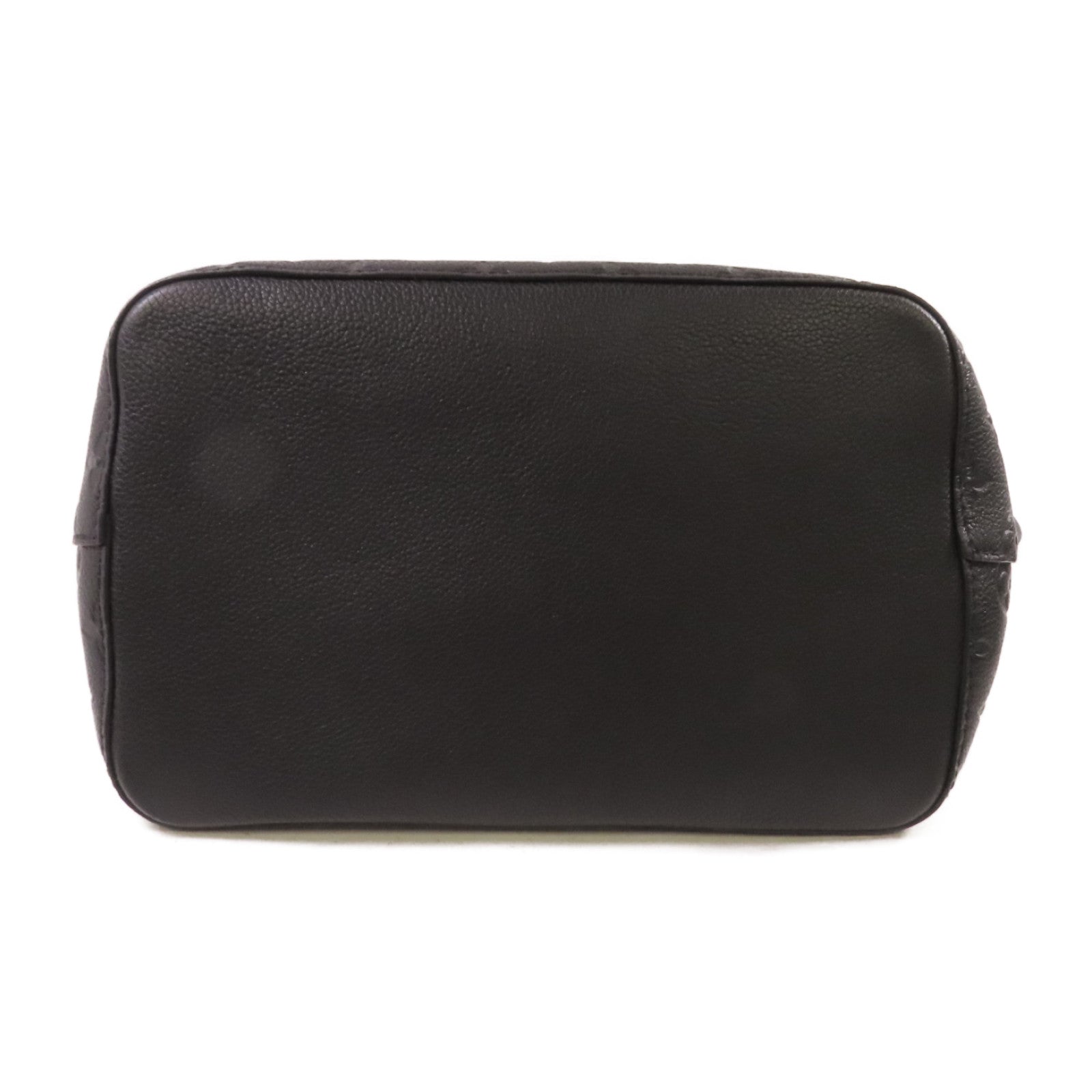 LOUIS VUITTON Monogram Empreinte Neo Noe MM Shoulder Bag金扣肩背袋黑色