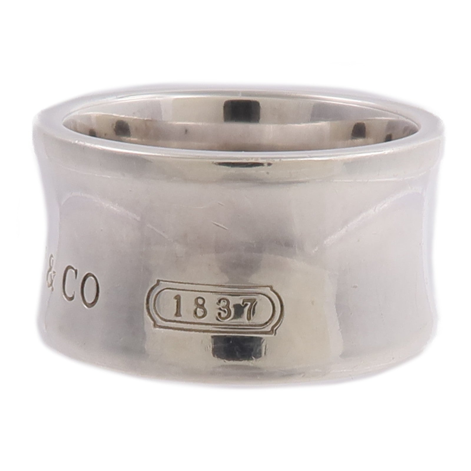 TIFFANY＆CO 925純銀Wide Sterling Ring戒指