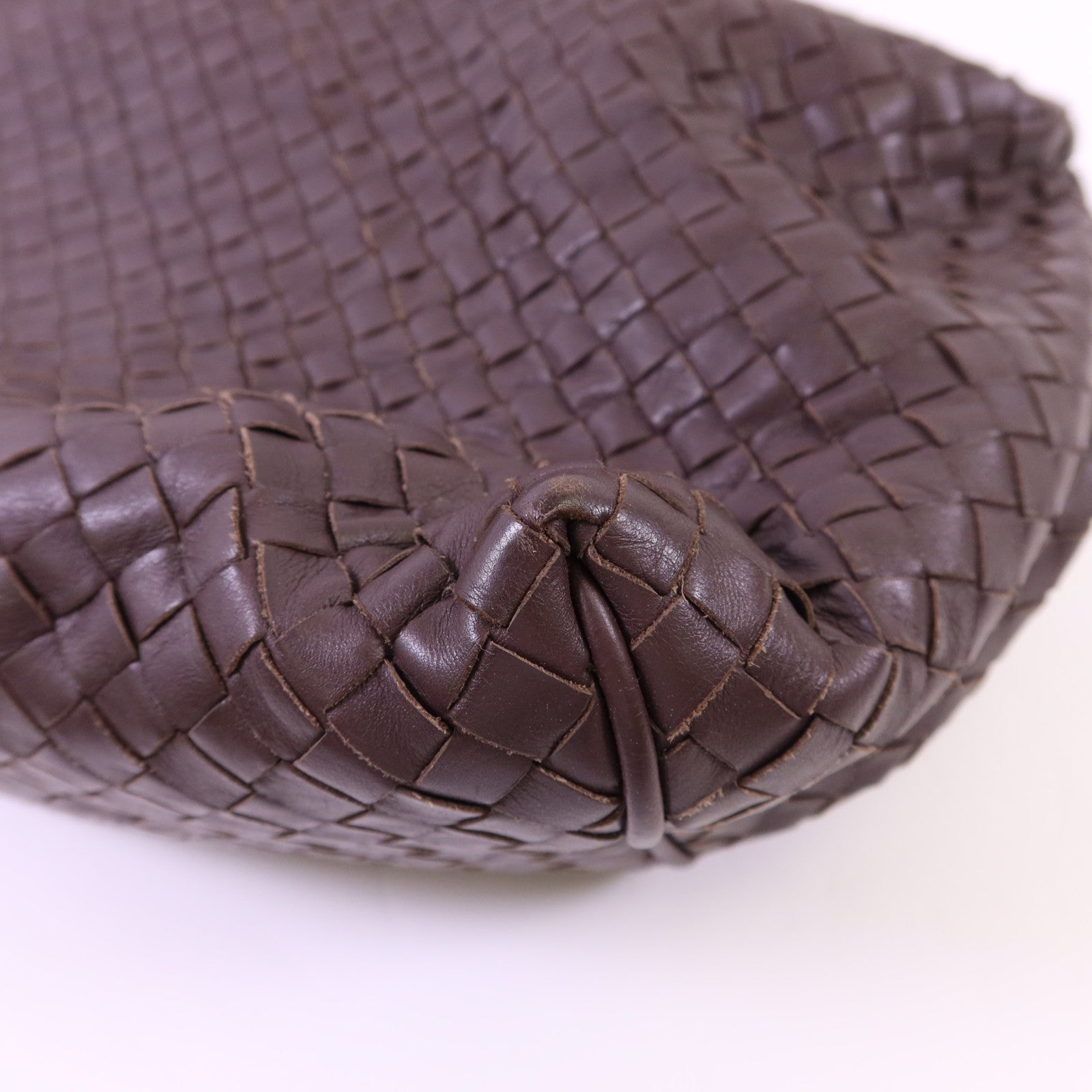 BOTTEGA VENETA 織紋皮革Hobo肩背袋