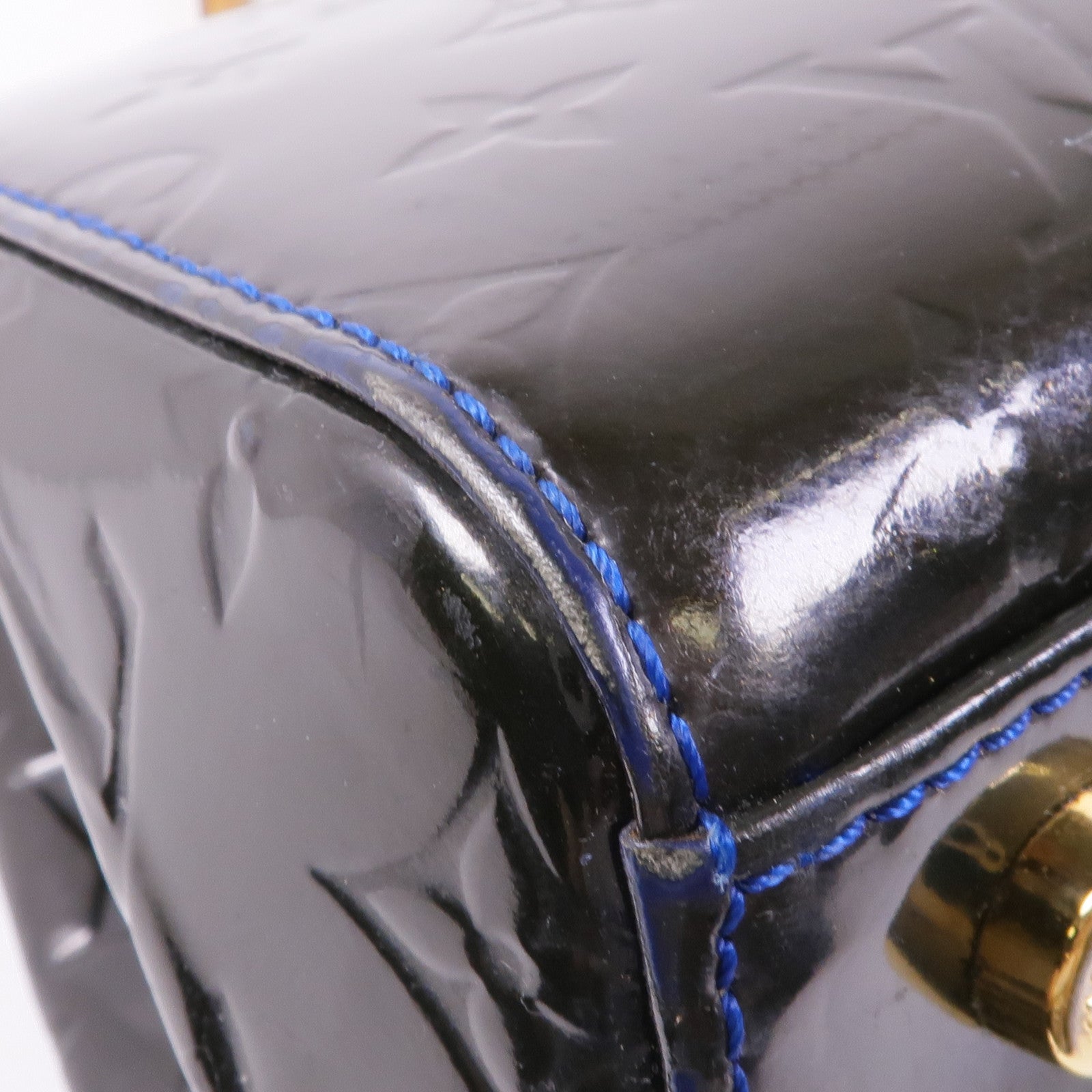 LOUIS VUITTON Vernis Blair MM金扣手挽肩背兩用袋