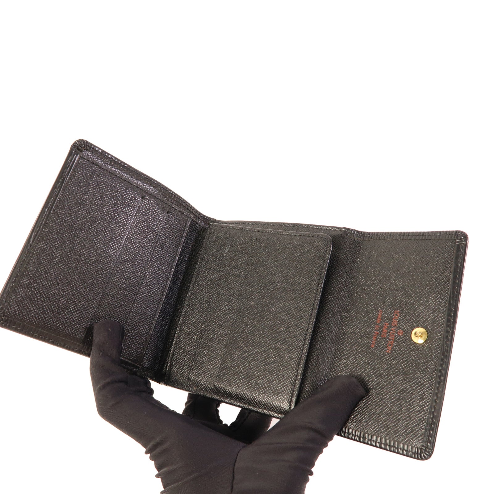 LOUIS VUITTON Epi W Hook Wallet金扣錢包