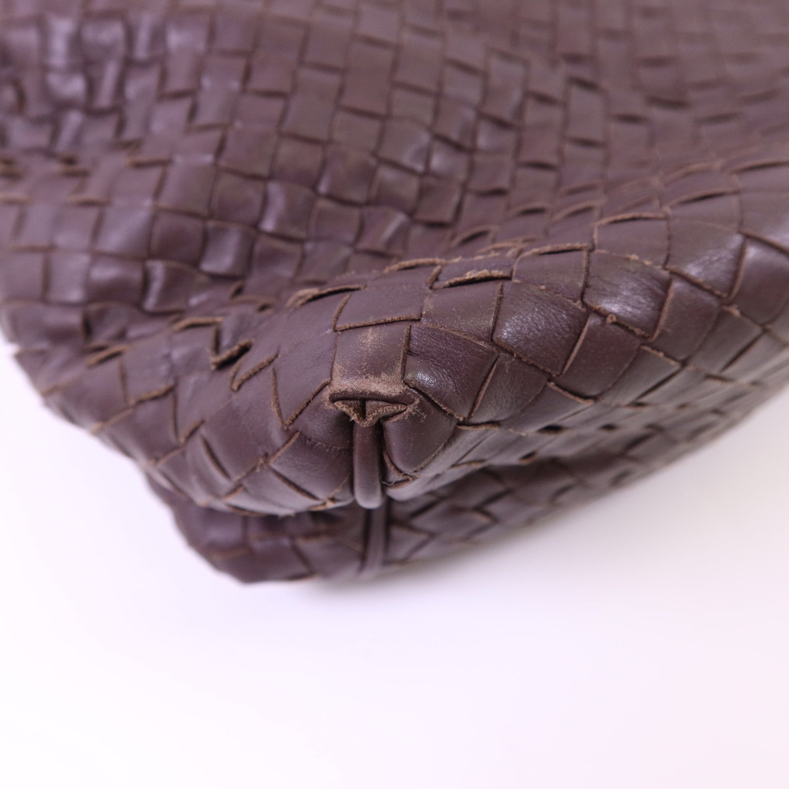 BOTTEGA VENETA 織紋皮革Hobo肩背袋