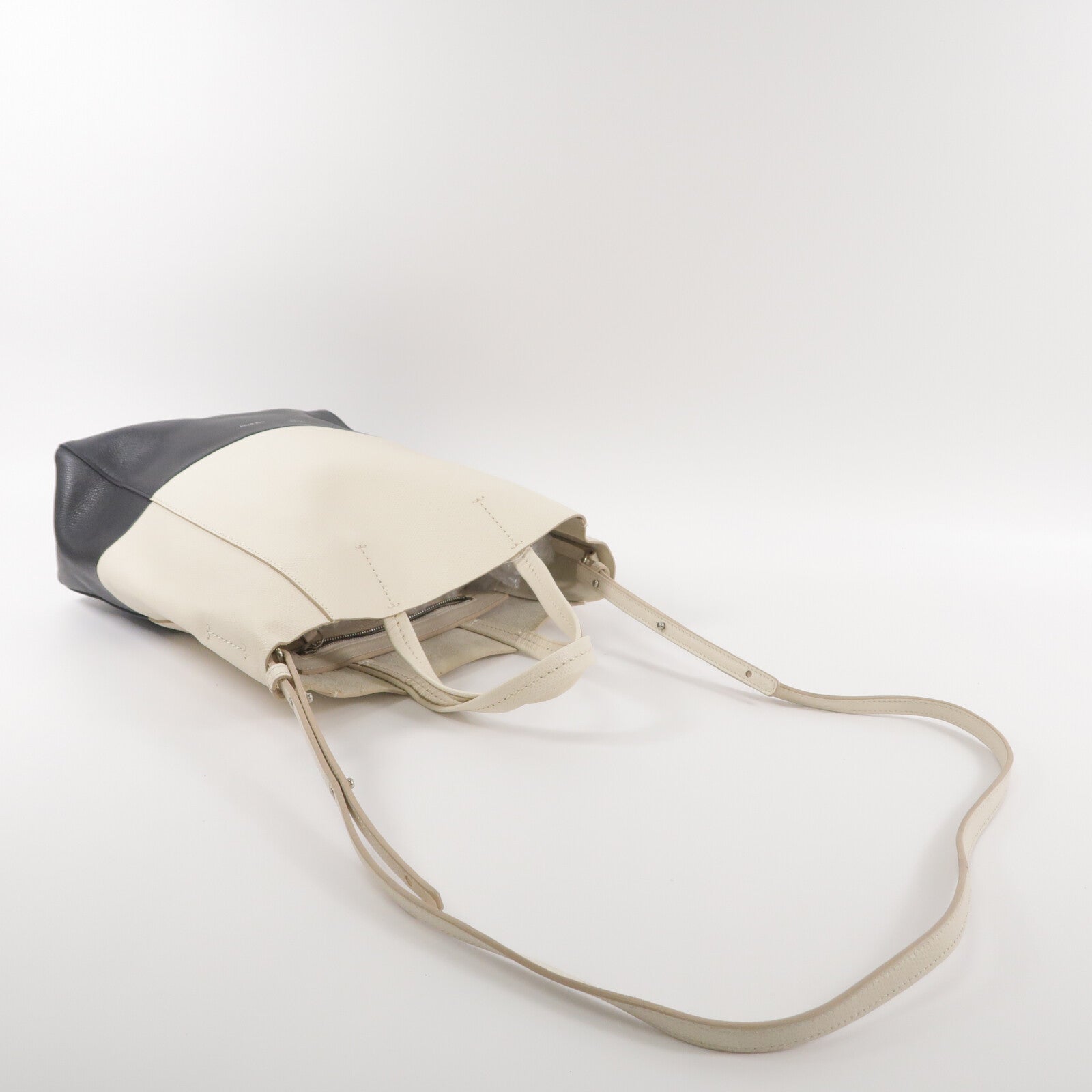 CELINE 牛皮皮革Vertical Cabas Small手挽肩背兩用袋