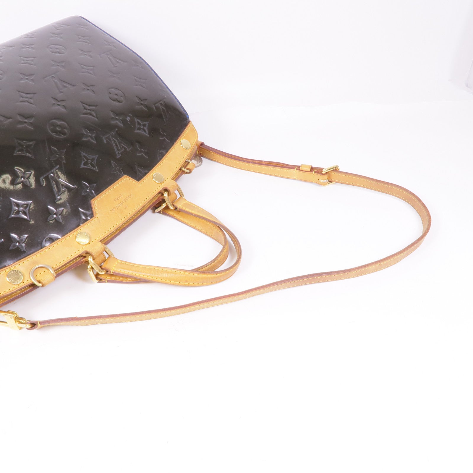 LOUIS VUITTON Vernis Blair MM金扣手挽肩背兩用袋