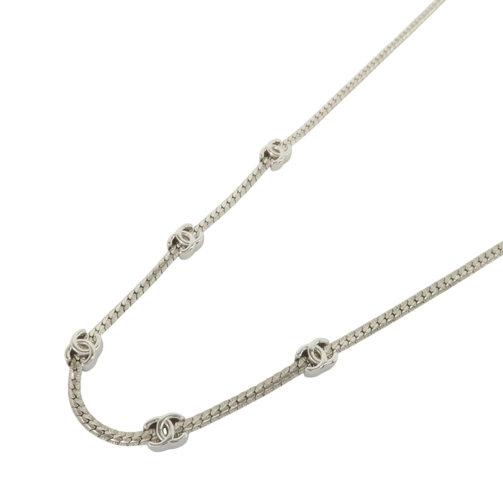 CHANEL 金屬Choker 5 Flower Necklace項鏈