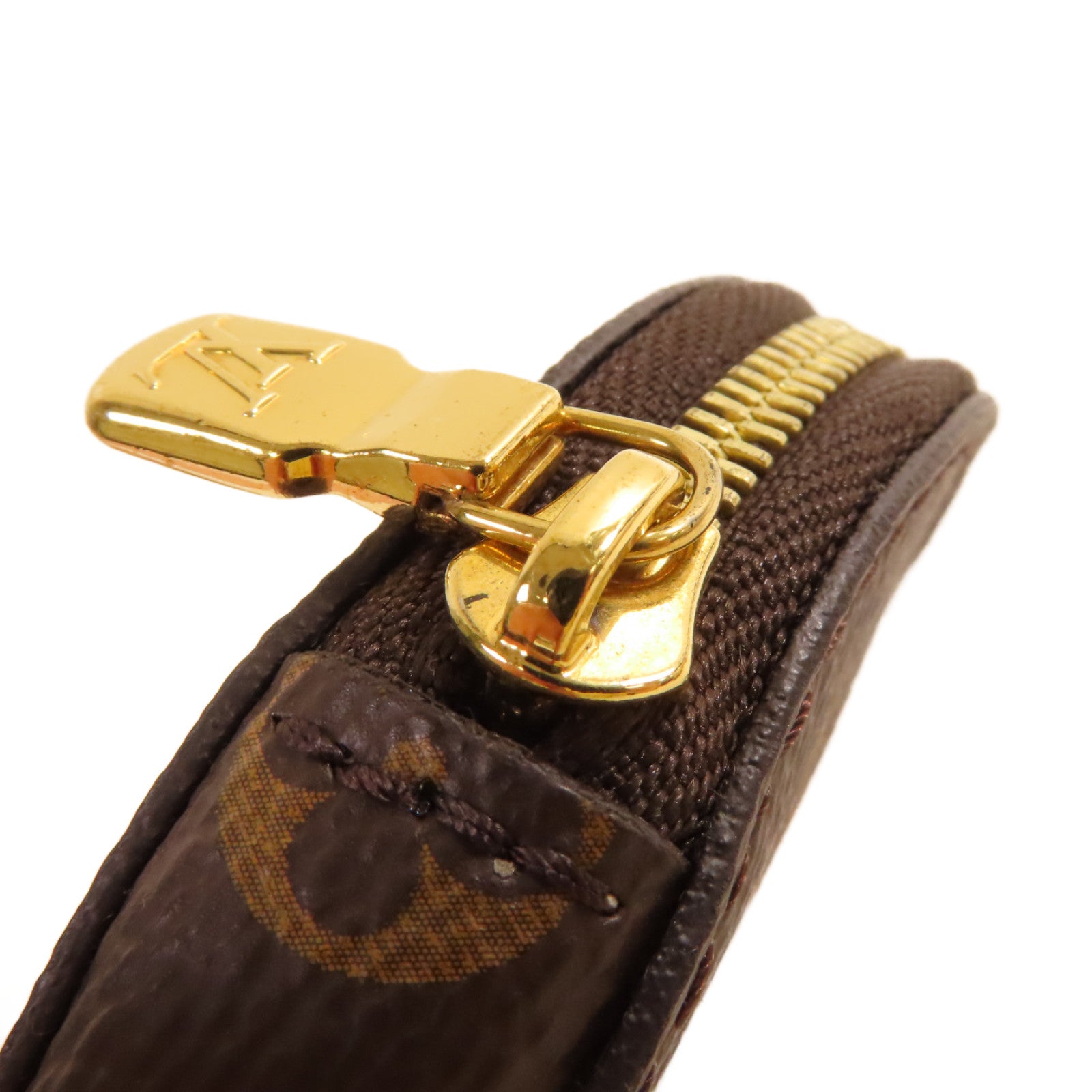 LOUIS VUITTON 【激減優惠】Monogram Multi Pochette Accessoires Shoulder Bag金扣肩背袋啡色