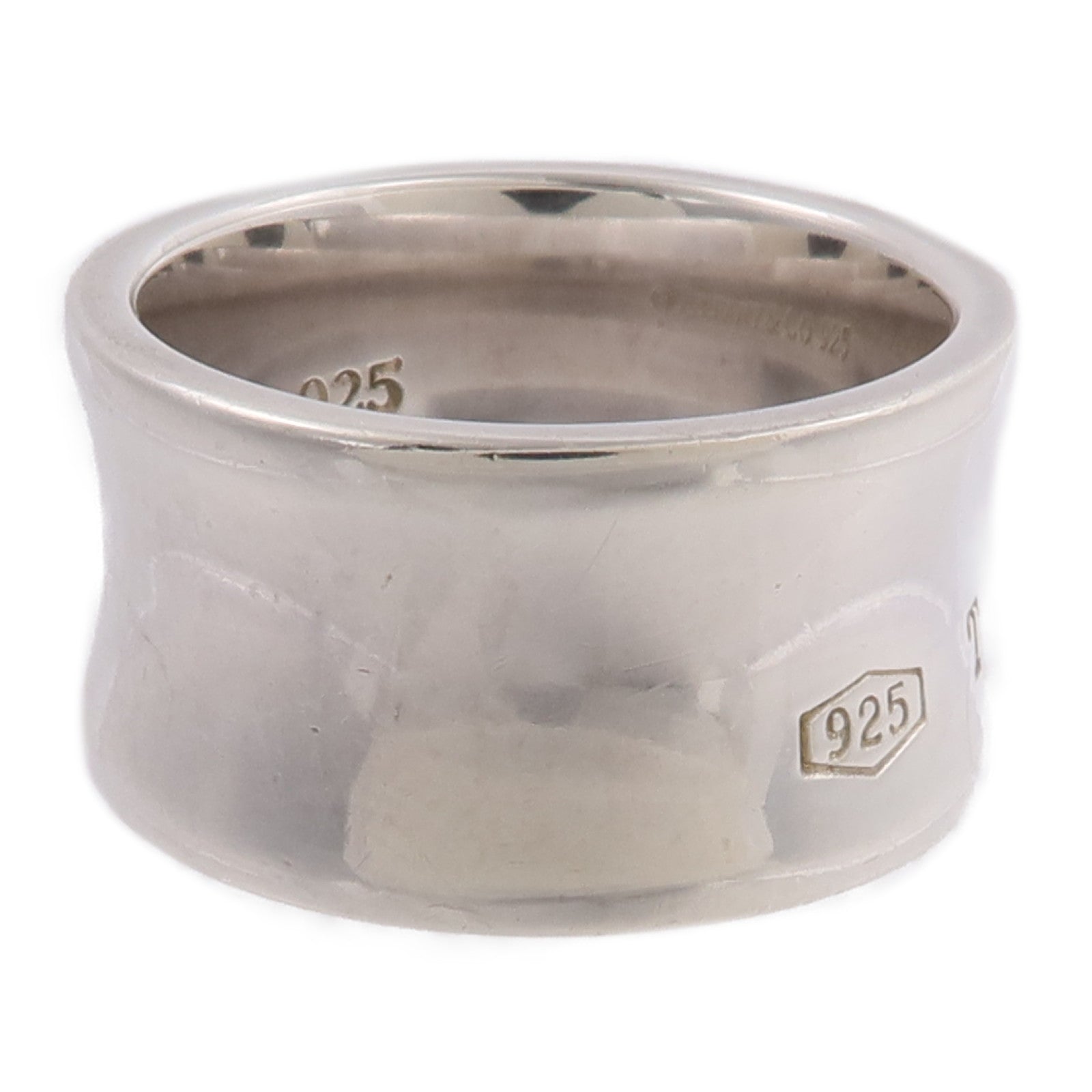 TIFFANY＆CO 925純銀Wide Sterling Ring戒指