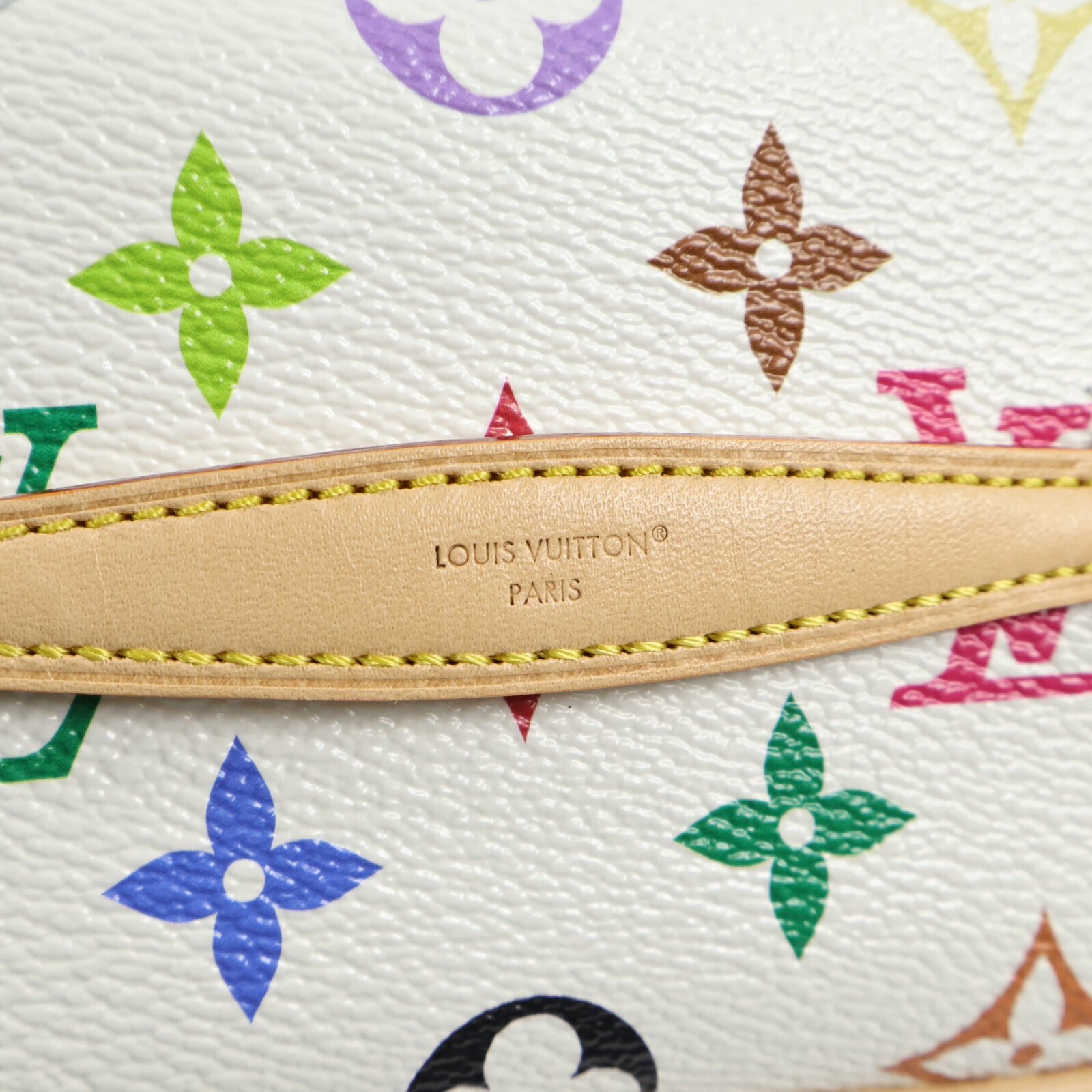 LOUIS VUITTON Monogram Multicolore LV x TM Nice Nano手挽袋