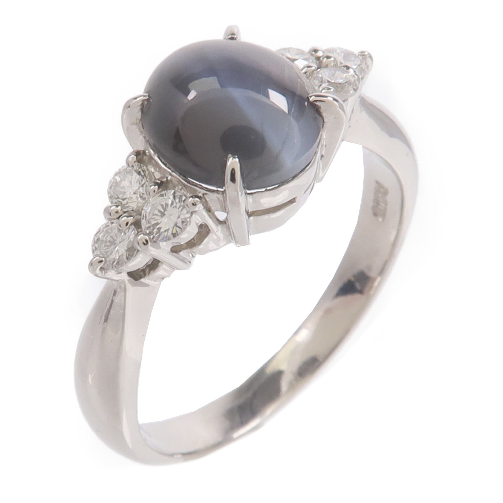 JEWELRY PT900鉑金Alexandrite Cat's Eye戒指