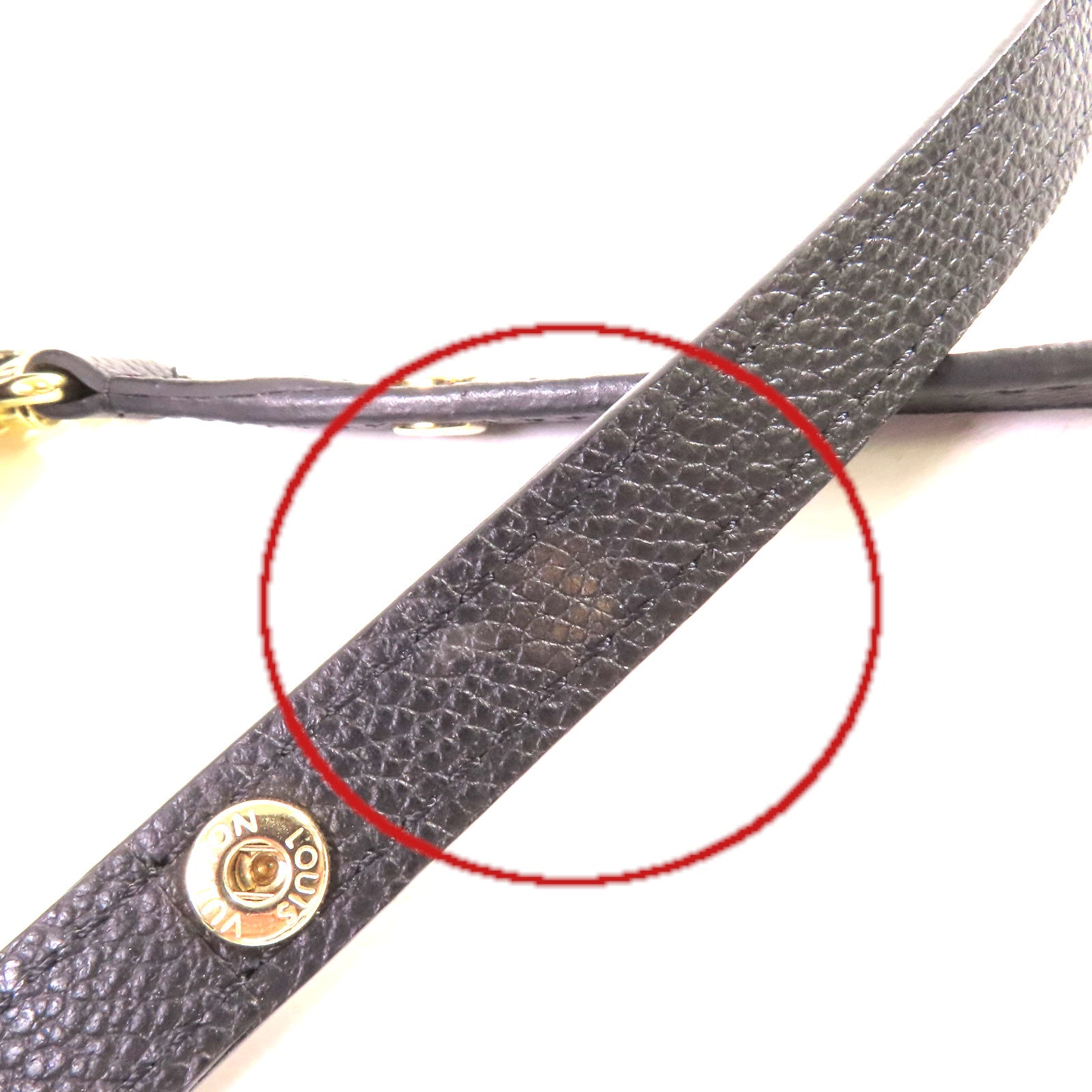 LOUIS VUITTON Monogram Empreinte Neo Noe MM Shoulder Bag金扣肩背袋黑色