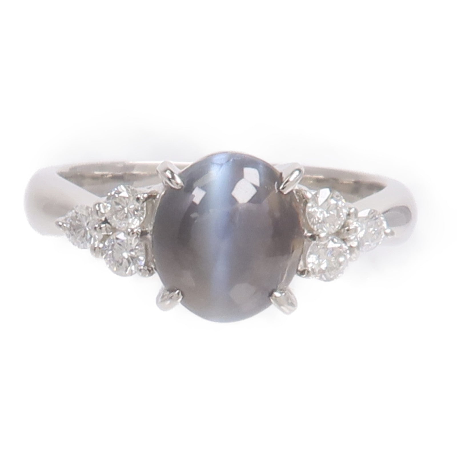 JEWELRY PT900鉑金Alexandrite Cat's Eye戒指