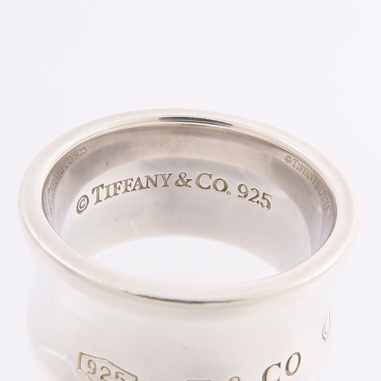 TIFFANY＆CO 925純銀Wide Sterling Ring戒指