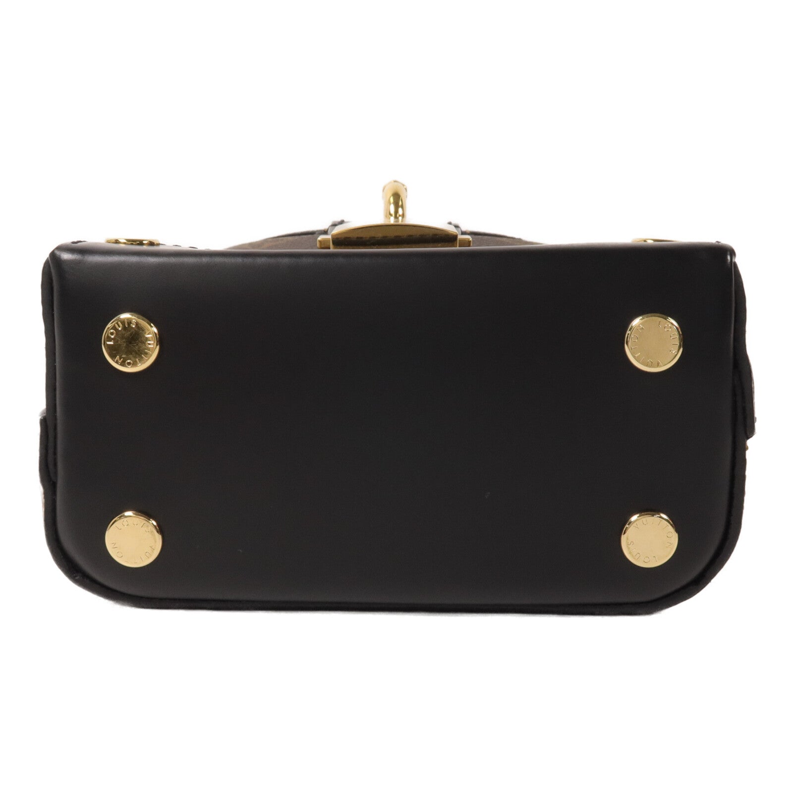 LOUIS VUITTON Monogram Reverse Bento Box手挽肩背兩用袋