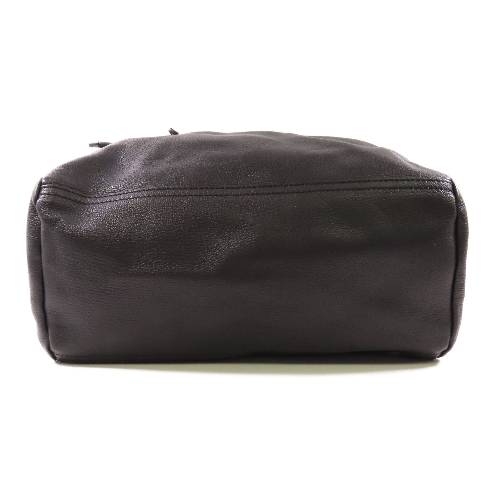 GIVENCHY 牛皮皮革Pandora銀扣手挽肩背兩用袋