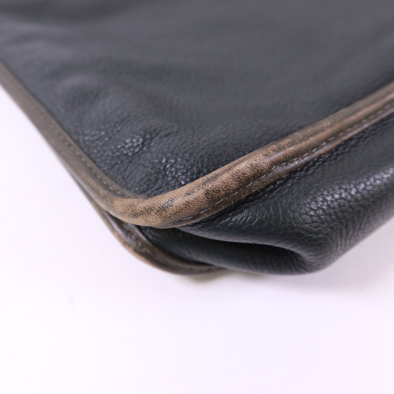 LOEWE 牛皮皮革Handbag銀扣手挽袋