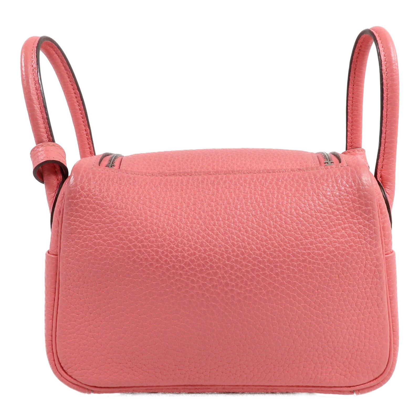 HERMES Clemence皮革Mini Lindy手挽肩背兩用袋