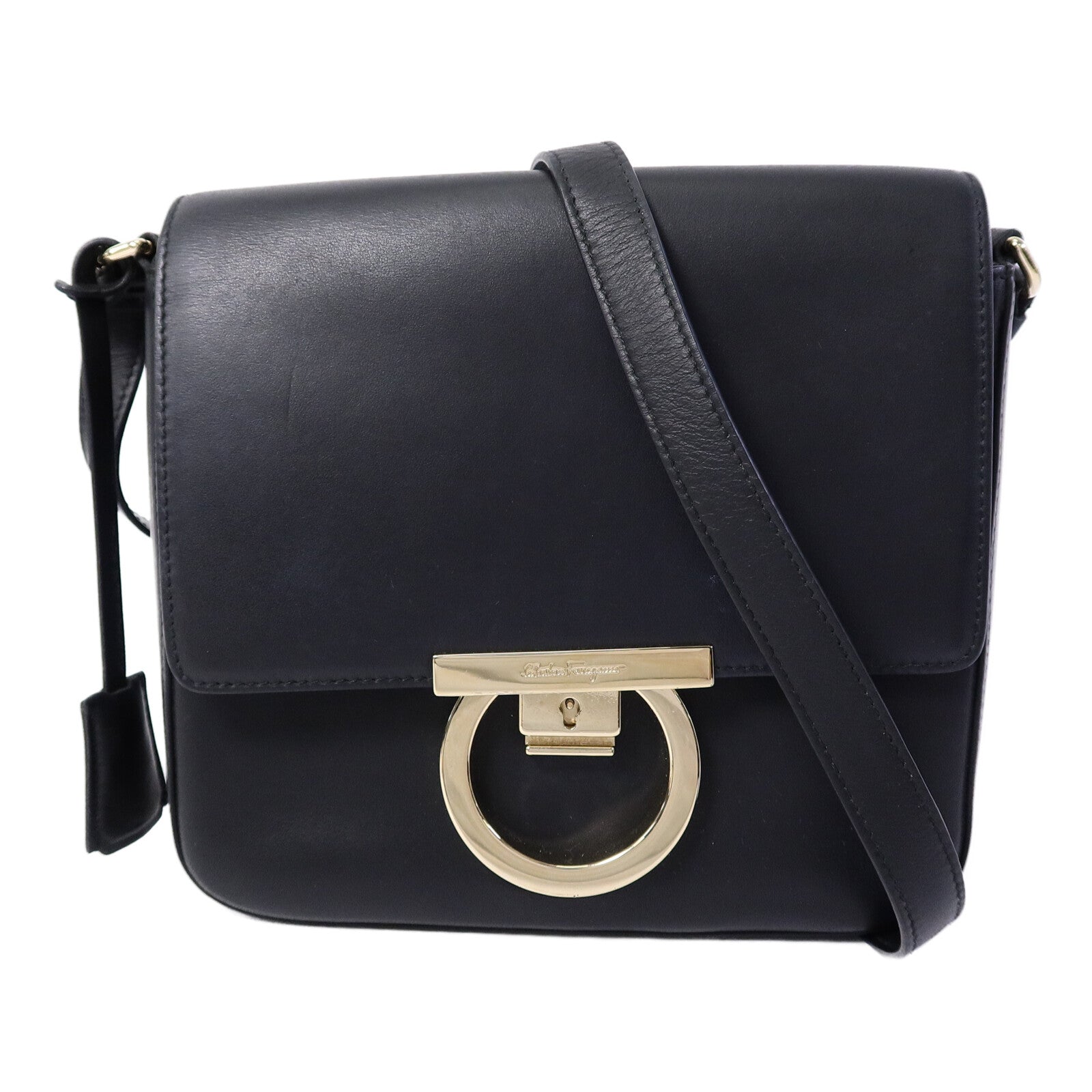 Salvatore Ferragamo 牛皮皮革Shoulder Bag肩背袋