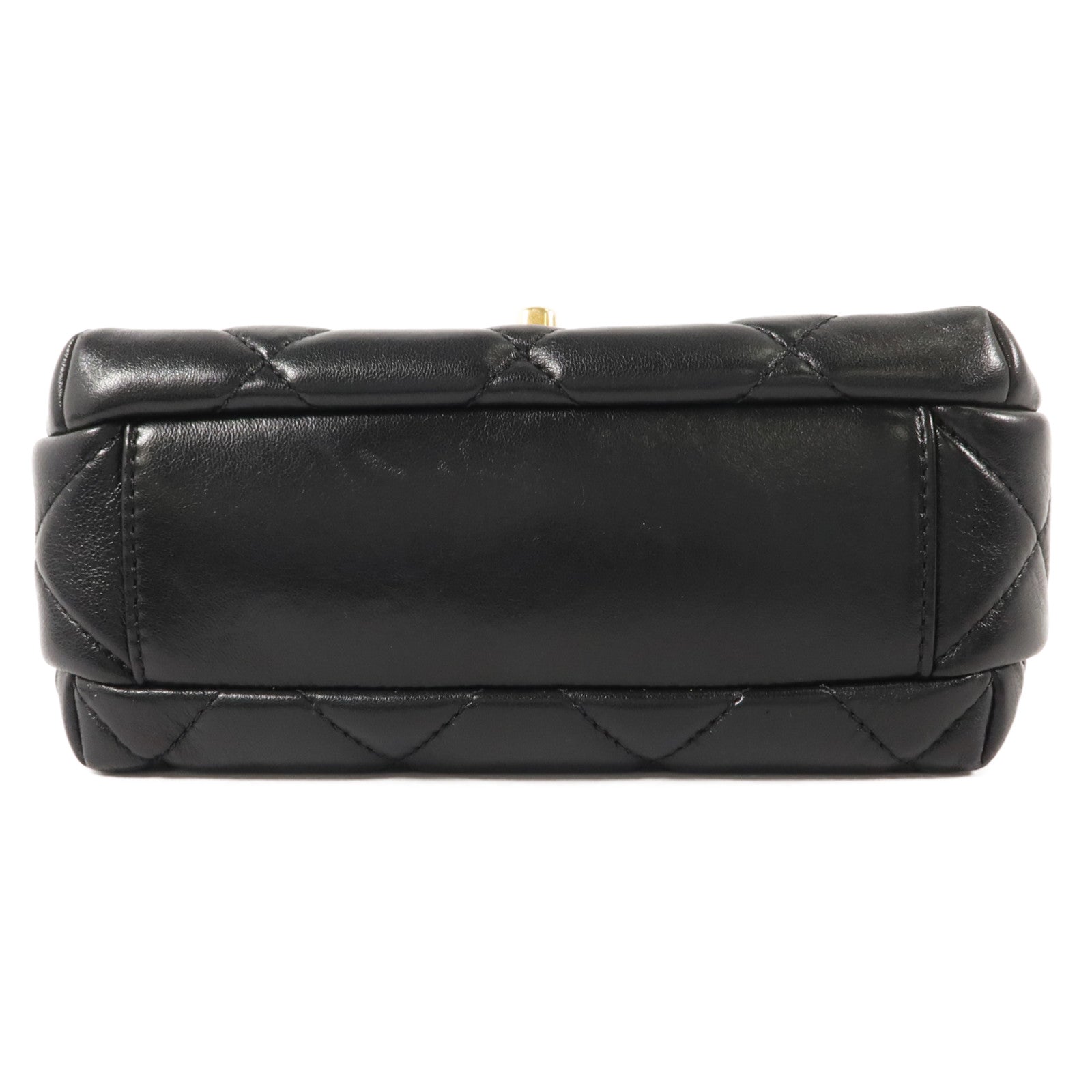 CHANEL 羊皮皮革Pearl Chain Mini Flap Bag鏈帶肩背袋