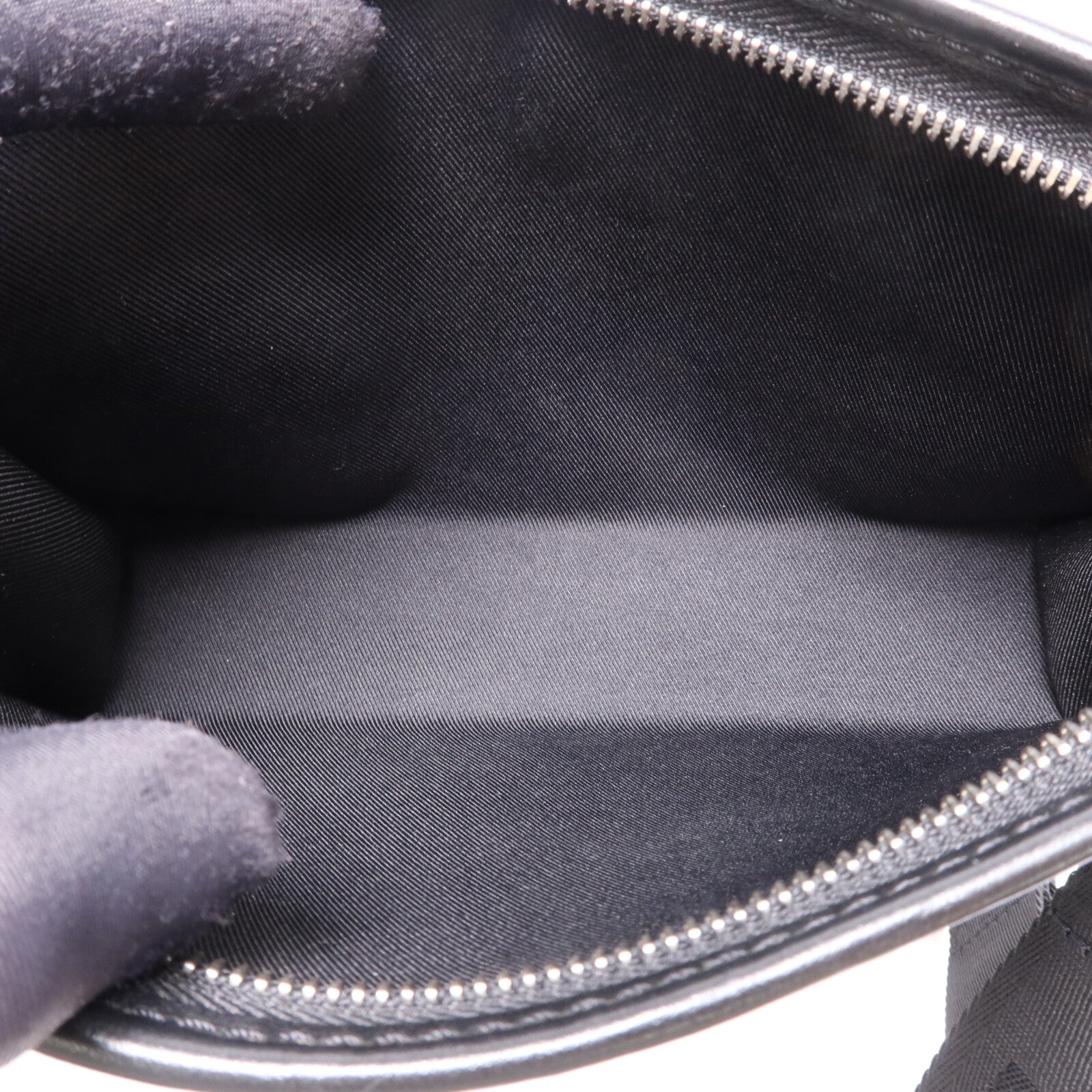 LOUIS VUITTON Monogram Eclipse Gaston Wearable Wallet銀扣肩背袋