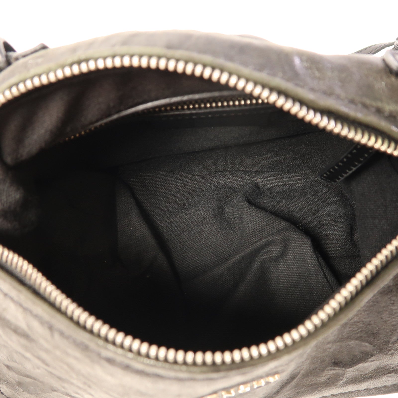 GIVENCHY 皮革Pandora Mini銀扣肩背袋