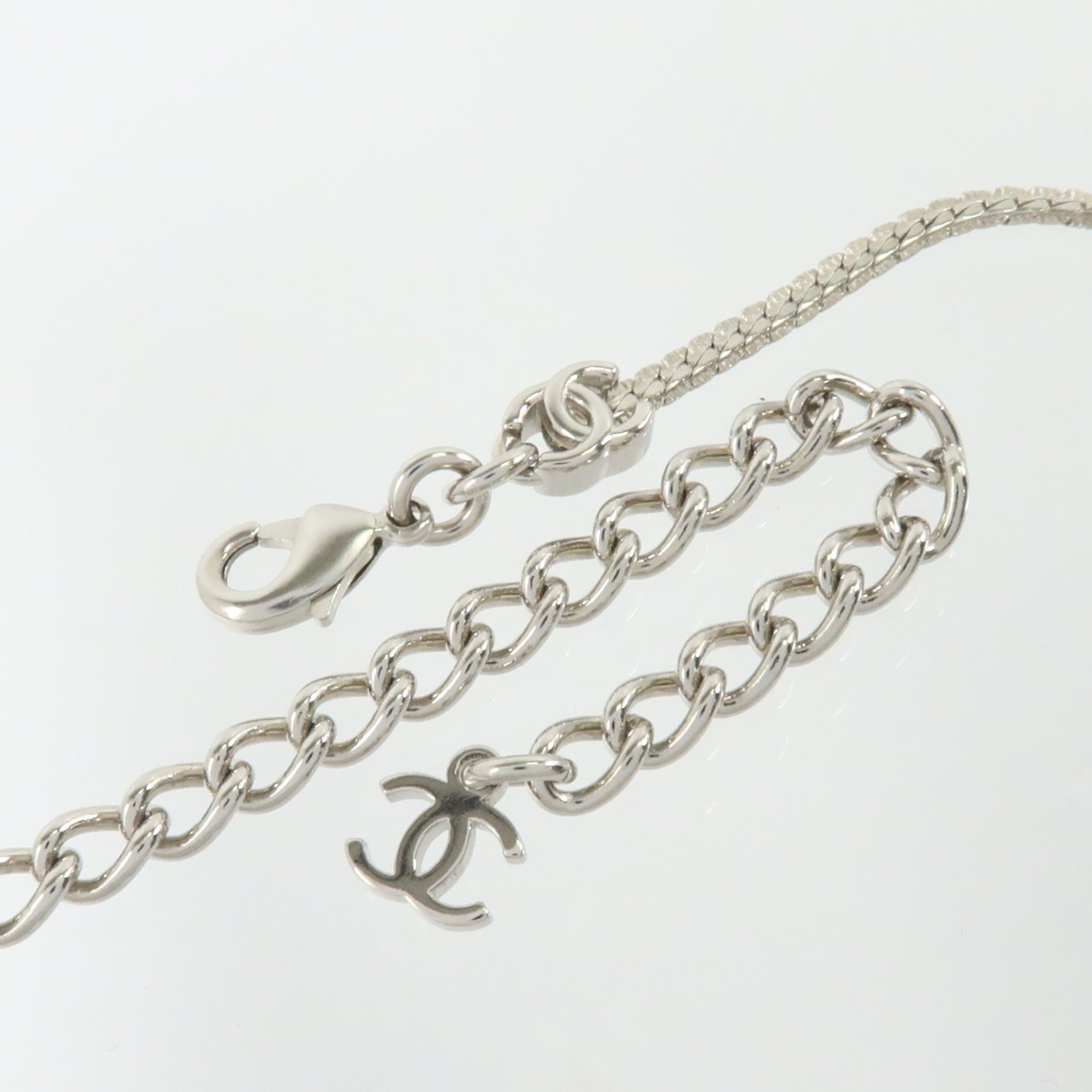 CHANEL 金屬Choker 5 Flower Necklace項鏈