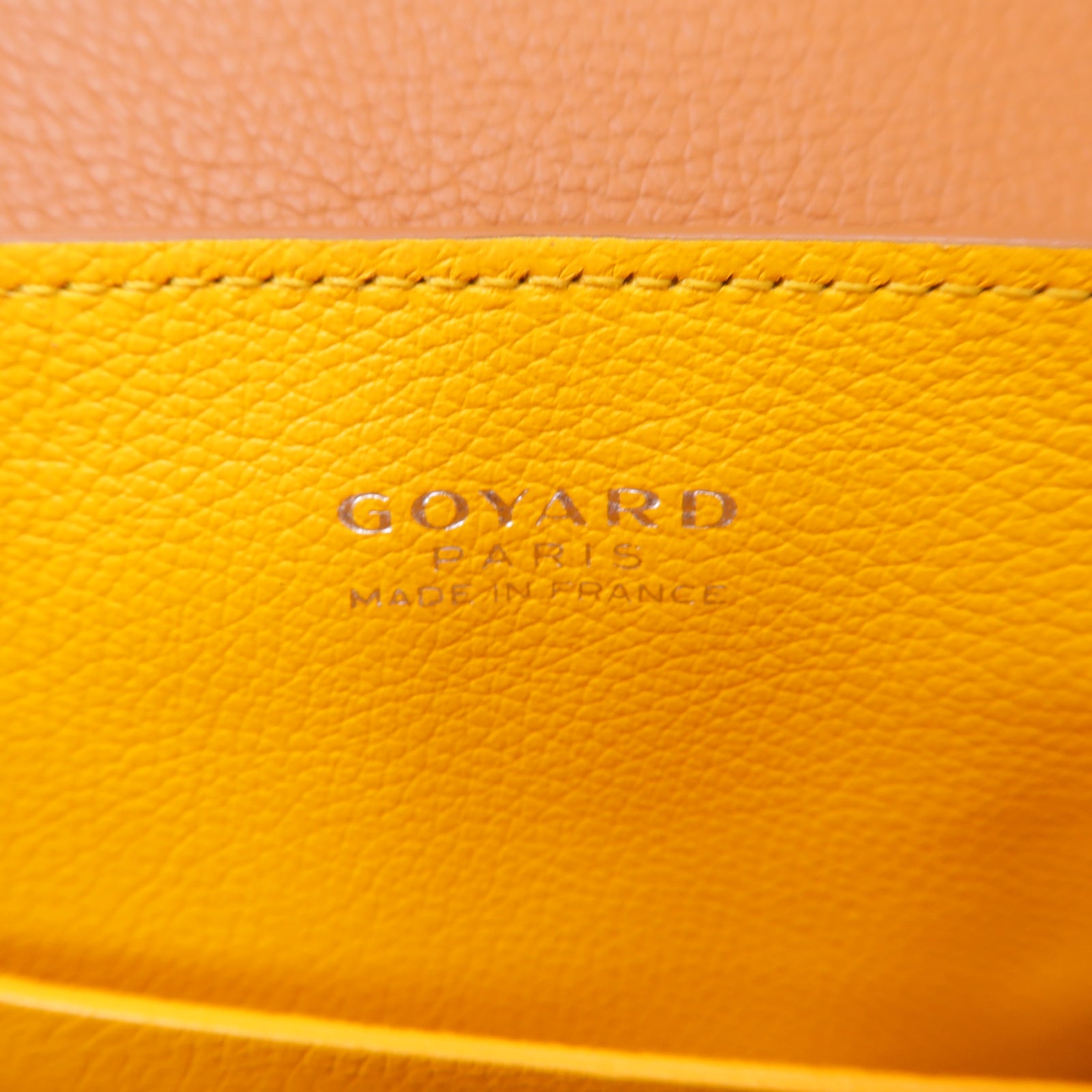 GOYARD 【激減優惠】塗層帆布/牛皮皮革Saigon Mini 2 Way Shoulder銀扣手挽肩背兩用袋黑色/啡色