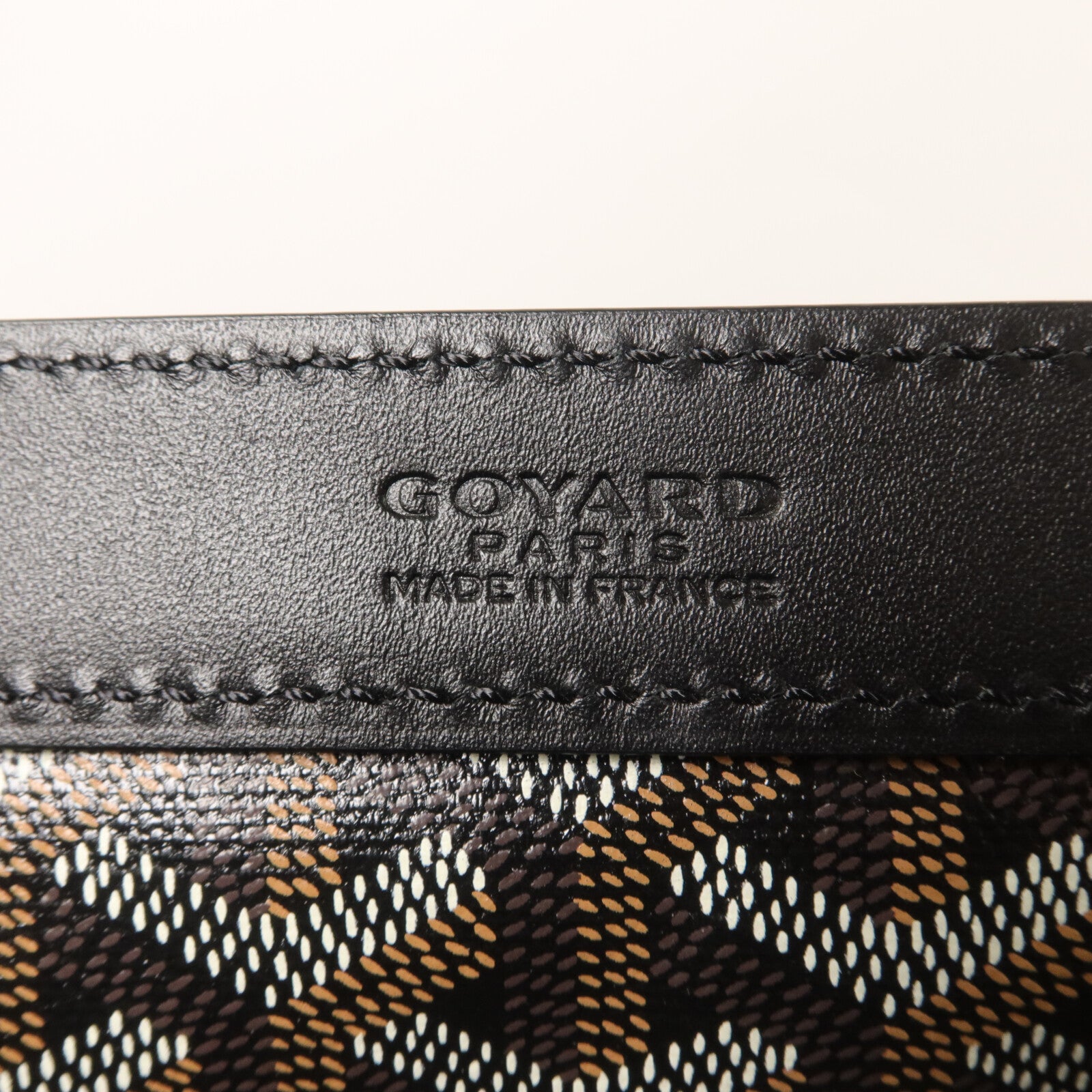 GOYARD 牛皮皮革/塗層帆布Bellechasse Biaude PM肩背袋