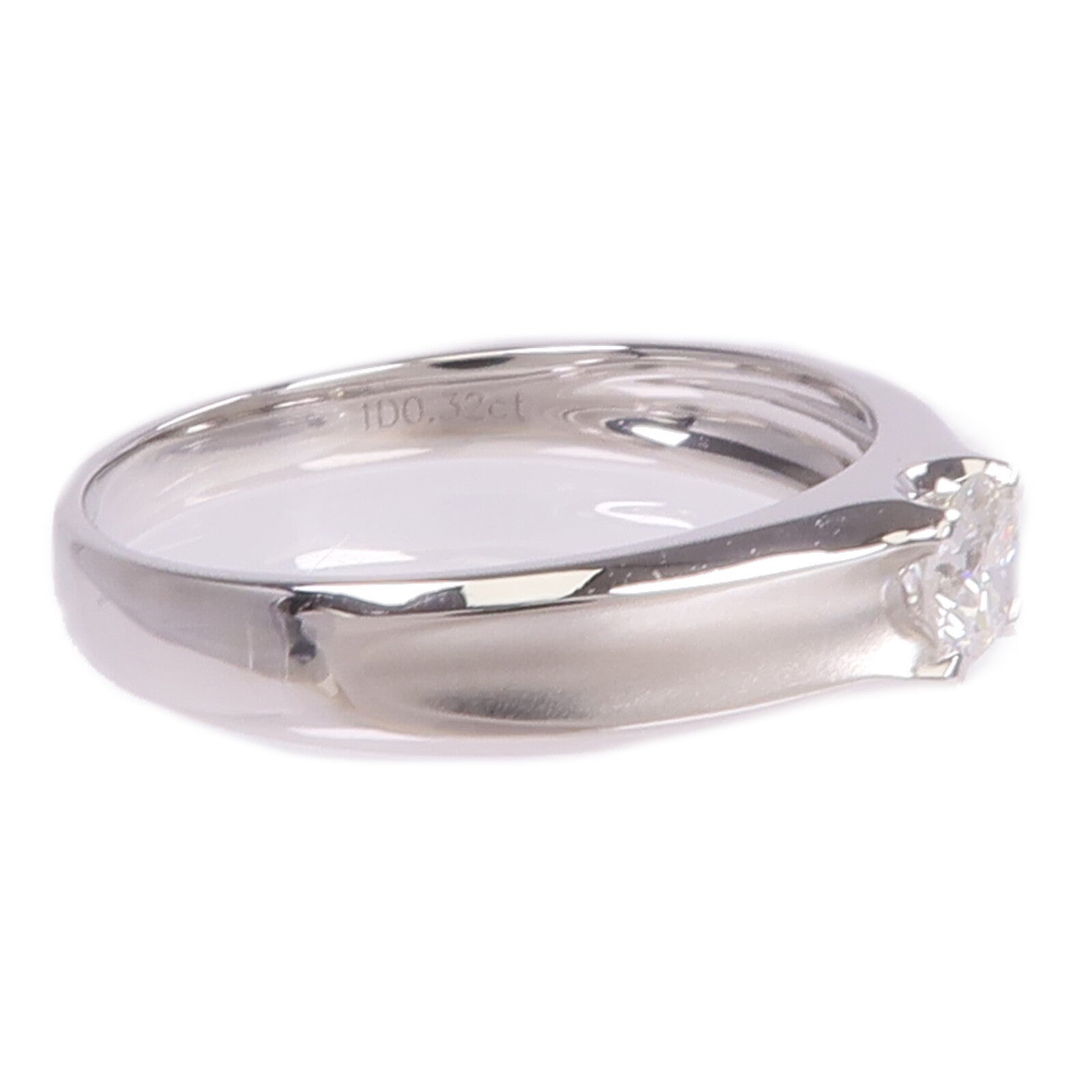 JEWELRY 【激減優惠】18K白金Diamond Ring鑽石戒指US#8.5