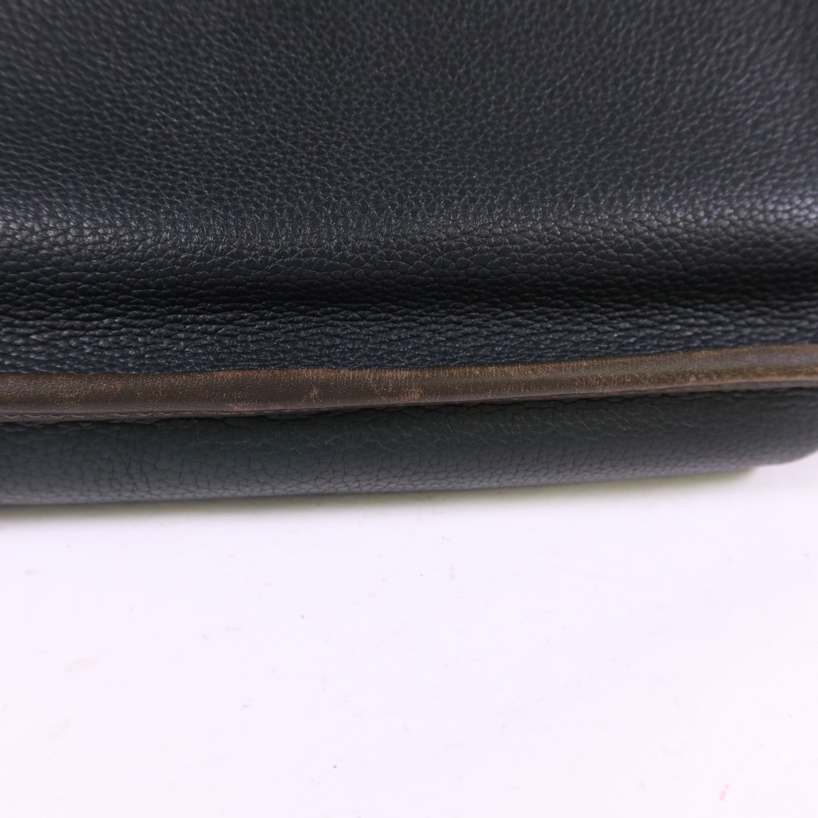 LOEWE 牛皮皮革Handbag銀扣手挽袋