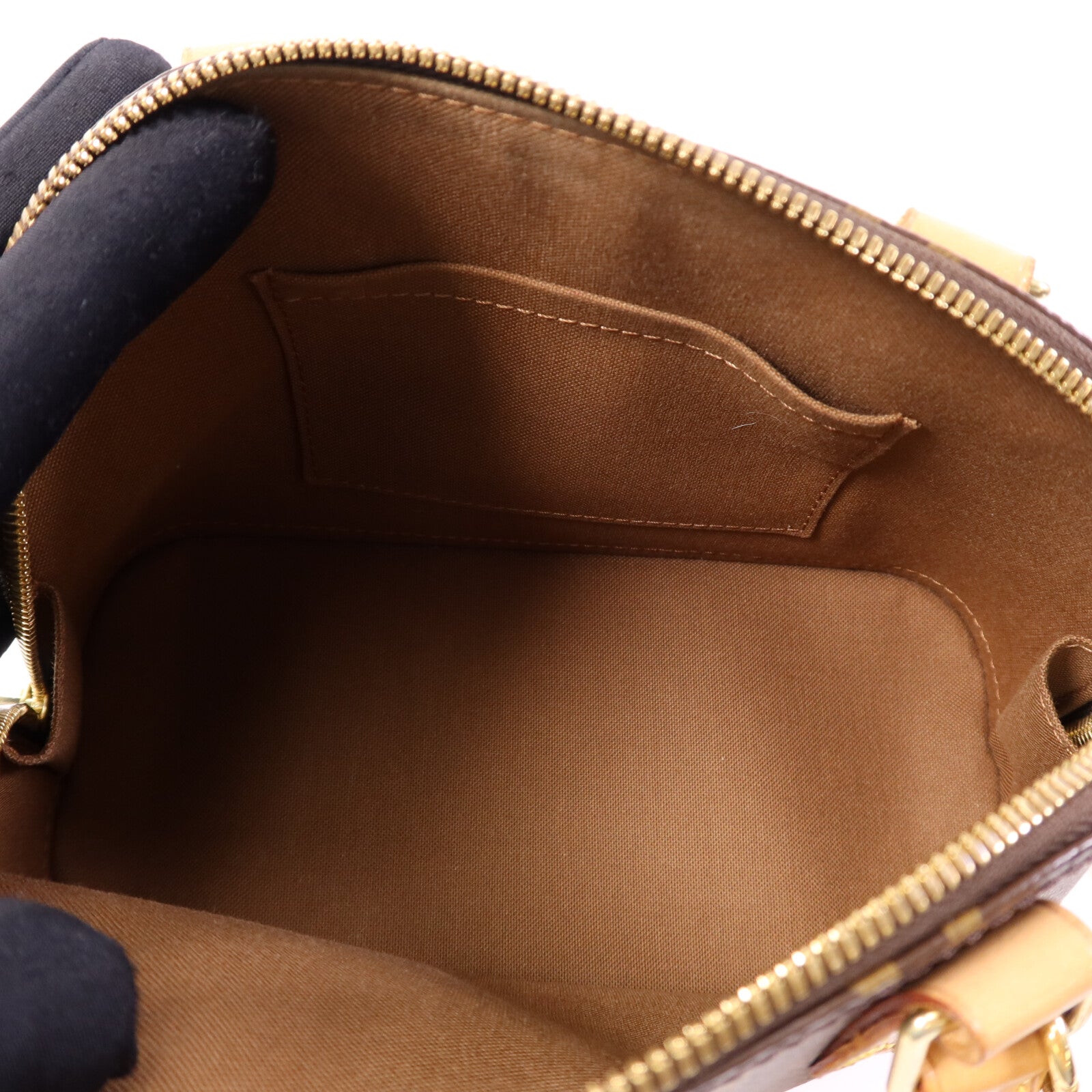 LOUIS VUITTON Monogram Alma BB金扣手挽肩背兩用袋